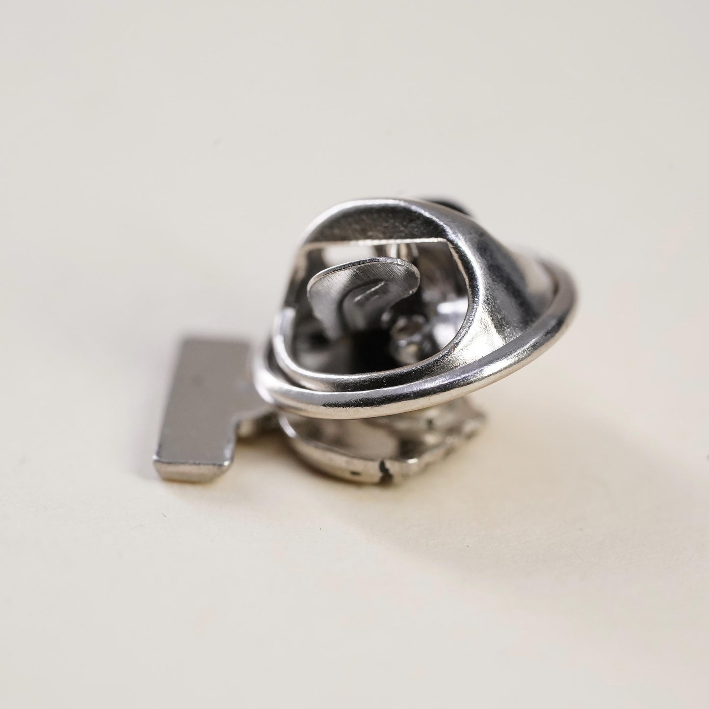 Menorah President Lapel Pin Sterling 925 silver Judaica Pin Jewish Organization