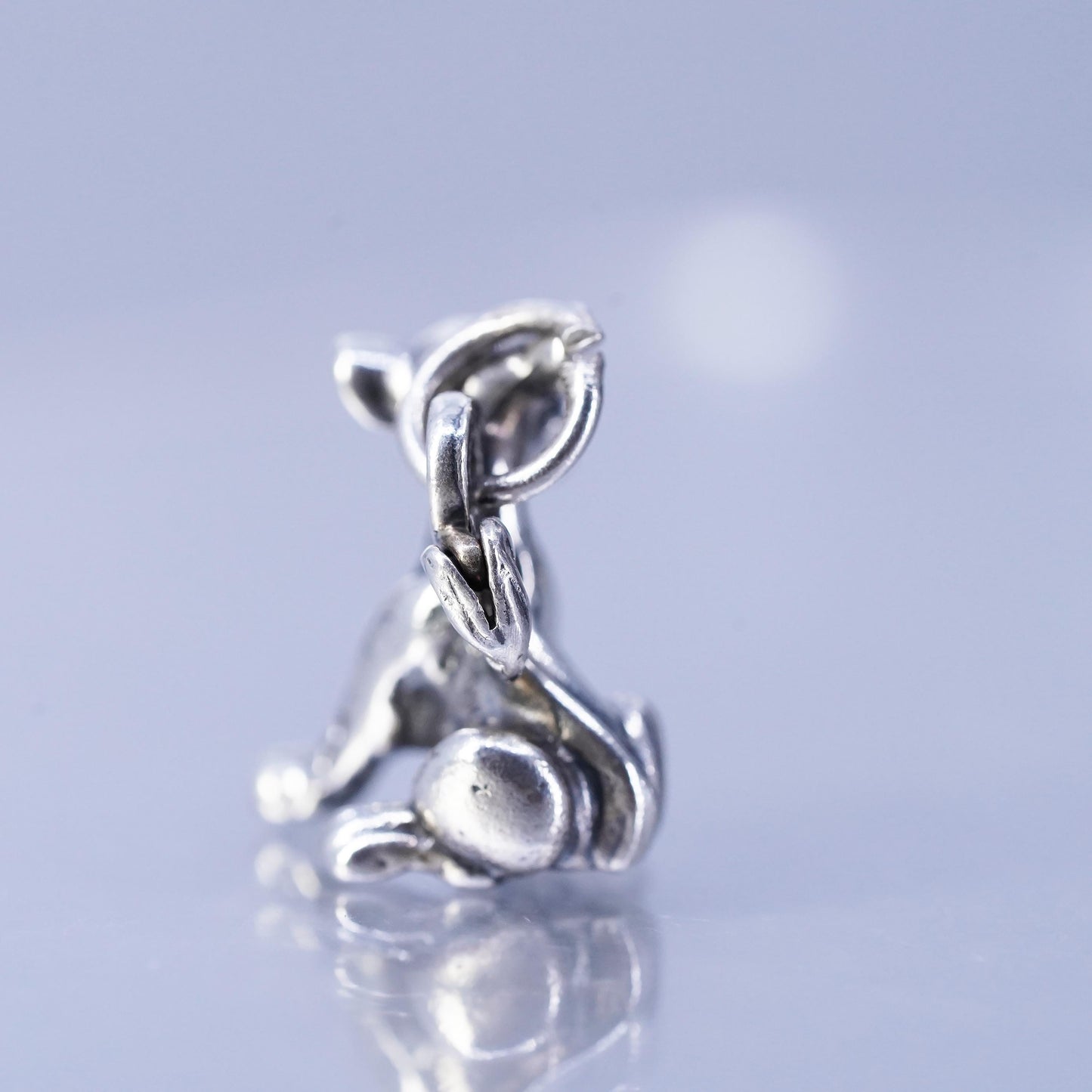 Jaq Disney Limited Edition Sterling Silver 925 Charm Pendant 3D Lion King Simba