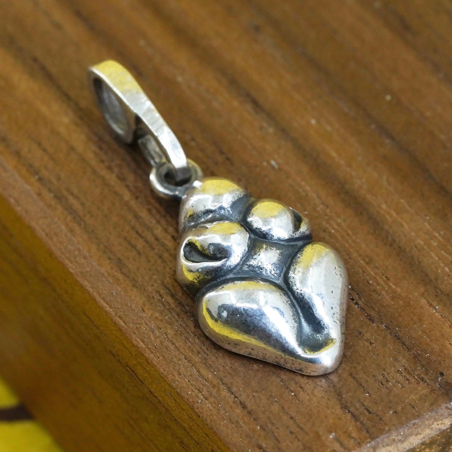 Vintage sterling 925 silver handmade fertility goddess
