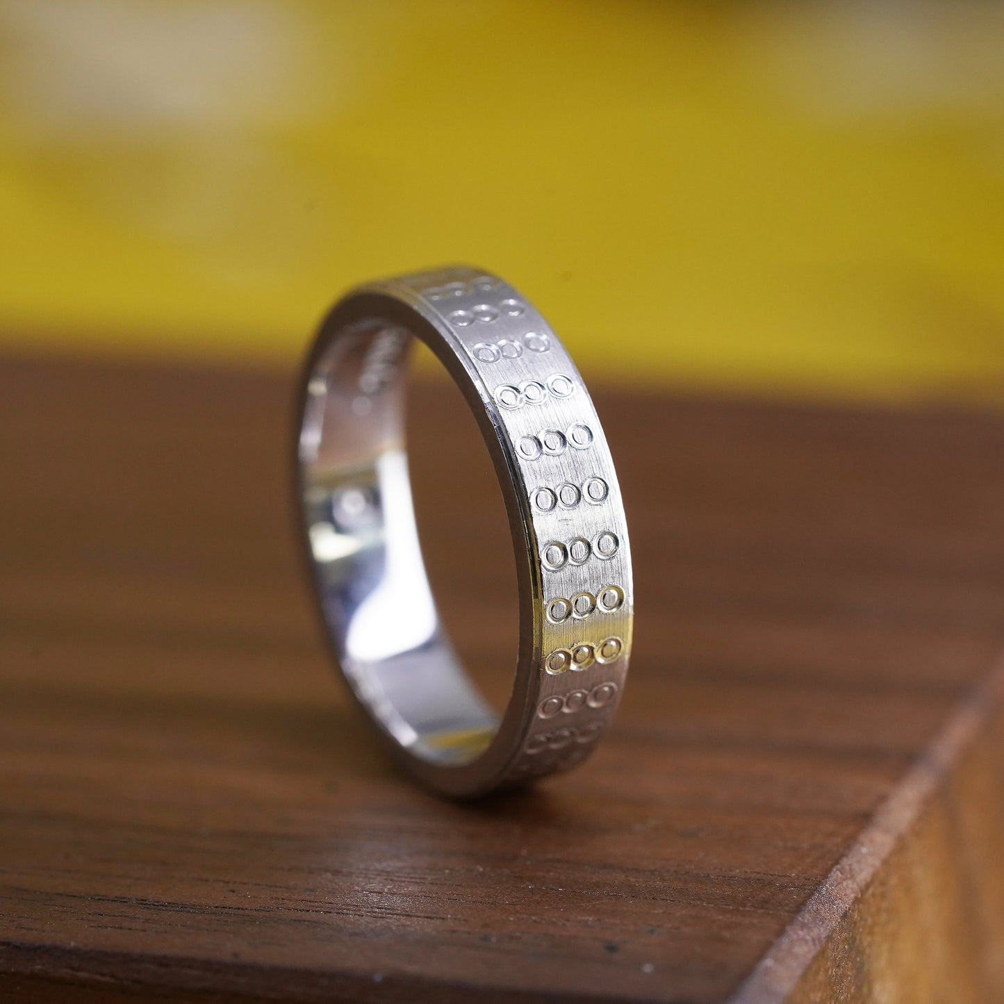 Size 6.5, vintage sterling silver handmade ring, 925 stackable band