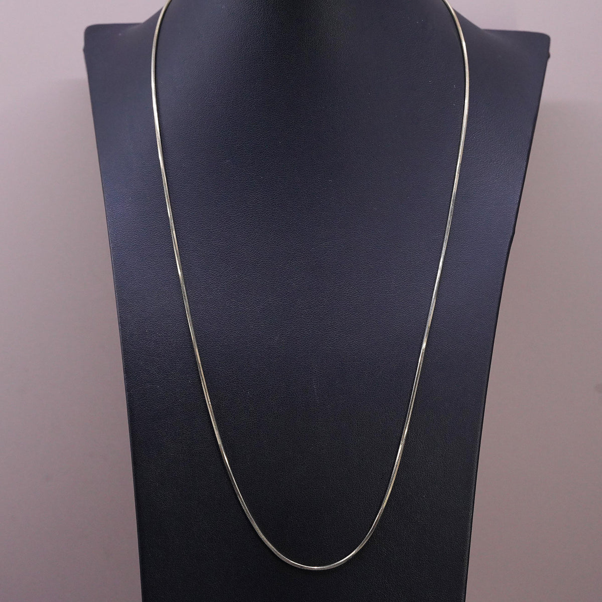 24", KA1772 Italian Vermeil Gold Over Sterling silver necklace, 925 snake chain