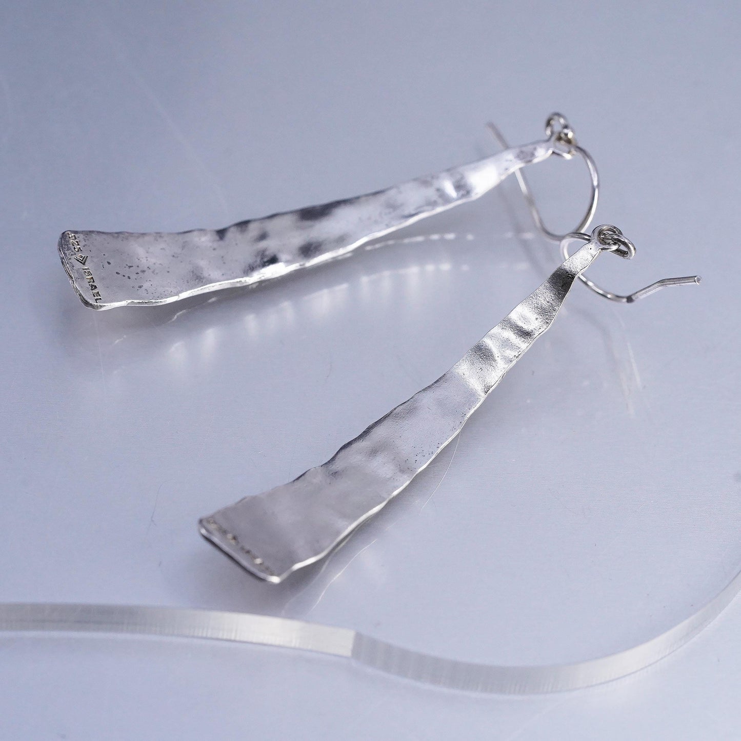 Silpada 925 Sterling Silver Winding River Textured Earrings W3141 Easy to wear