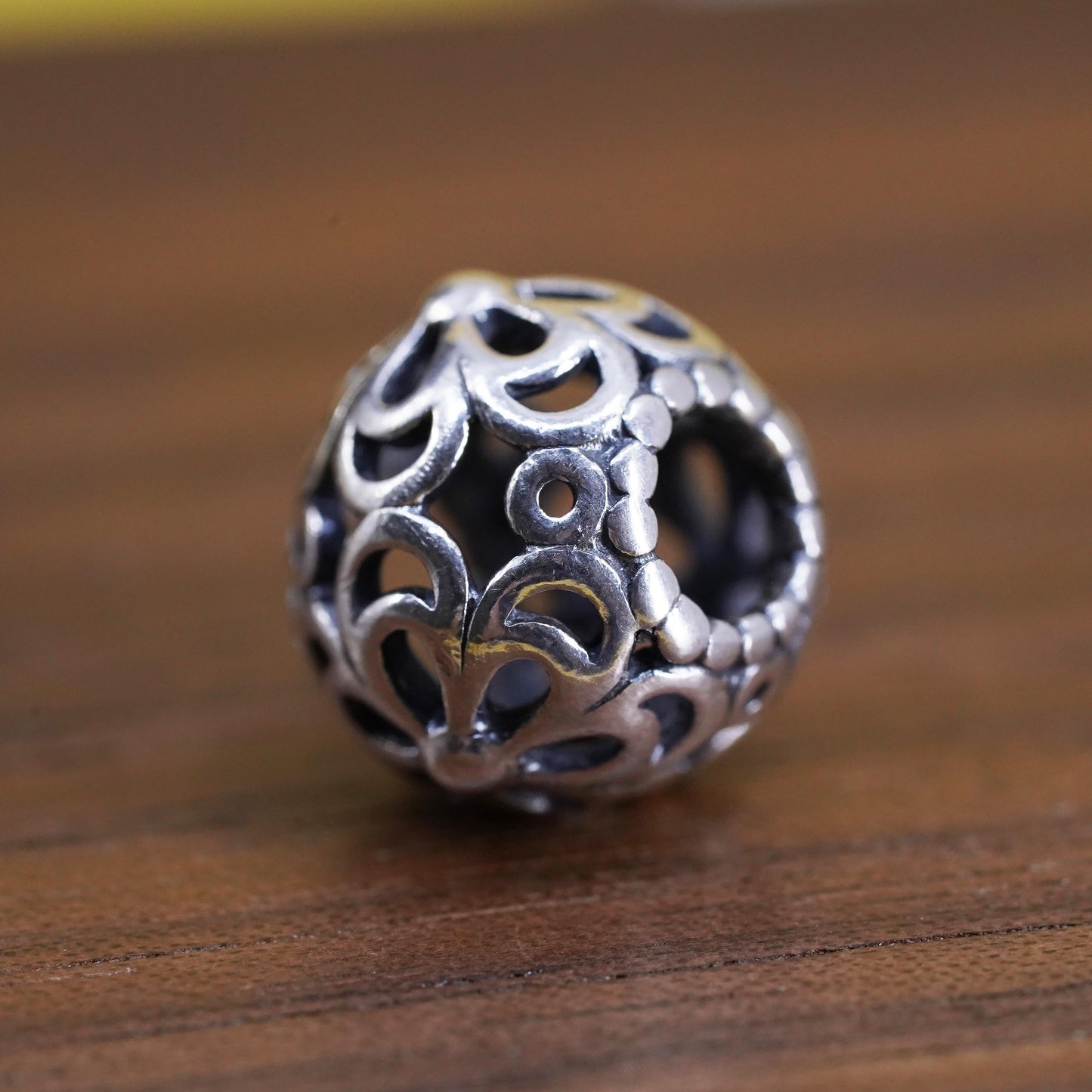 Pandora Jewelry | ALE Sterling Silver 925 bead floral Charm