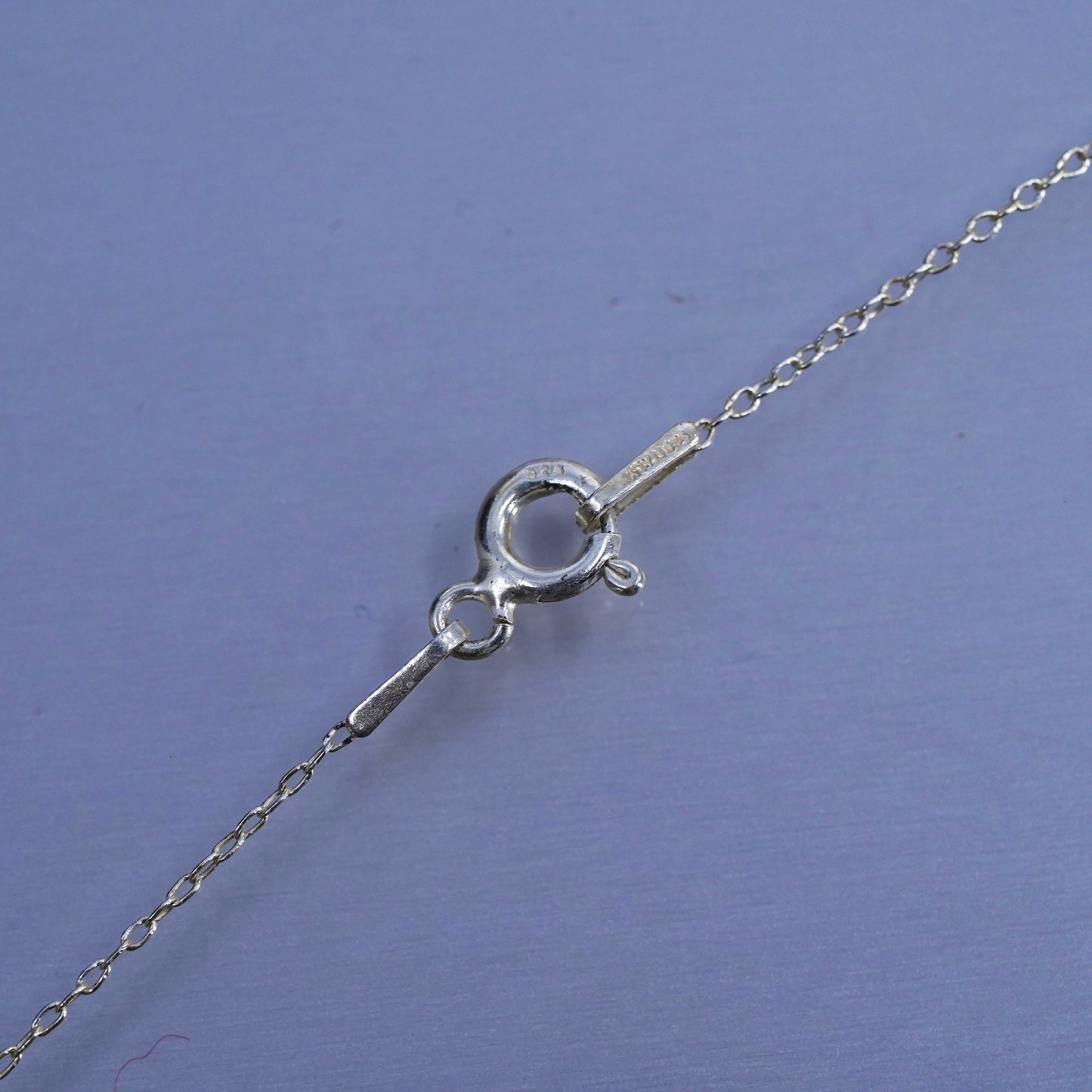 18”, vermeil gold Sterling 925 silver necklace heart pendant ties sisters