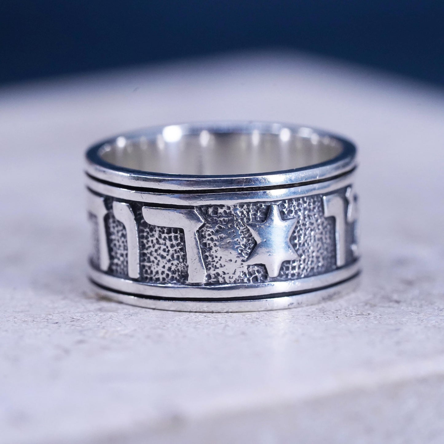 Size 6, James Avery ring Hebrew wedding Song of Solomon Star of David Jewish