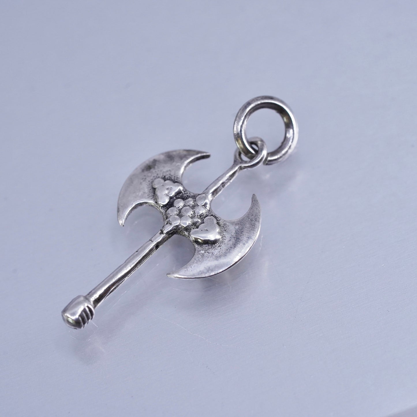 Vintage Sterling silver handmade 925 axe charm