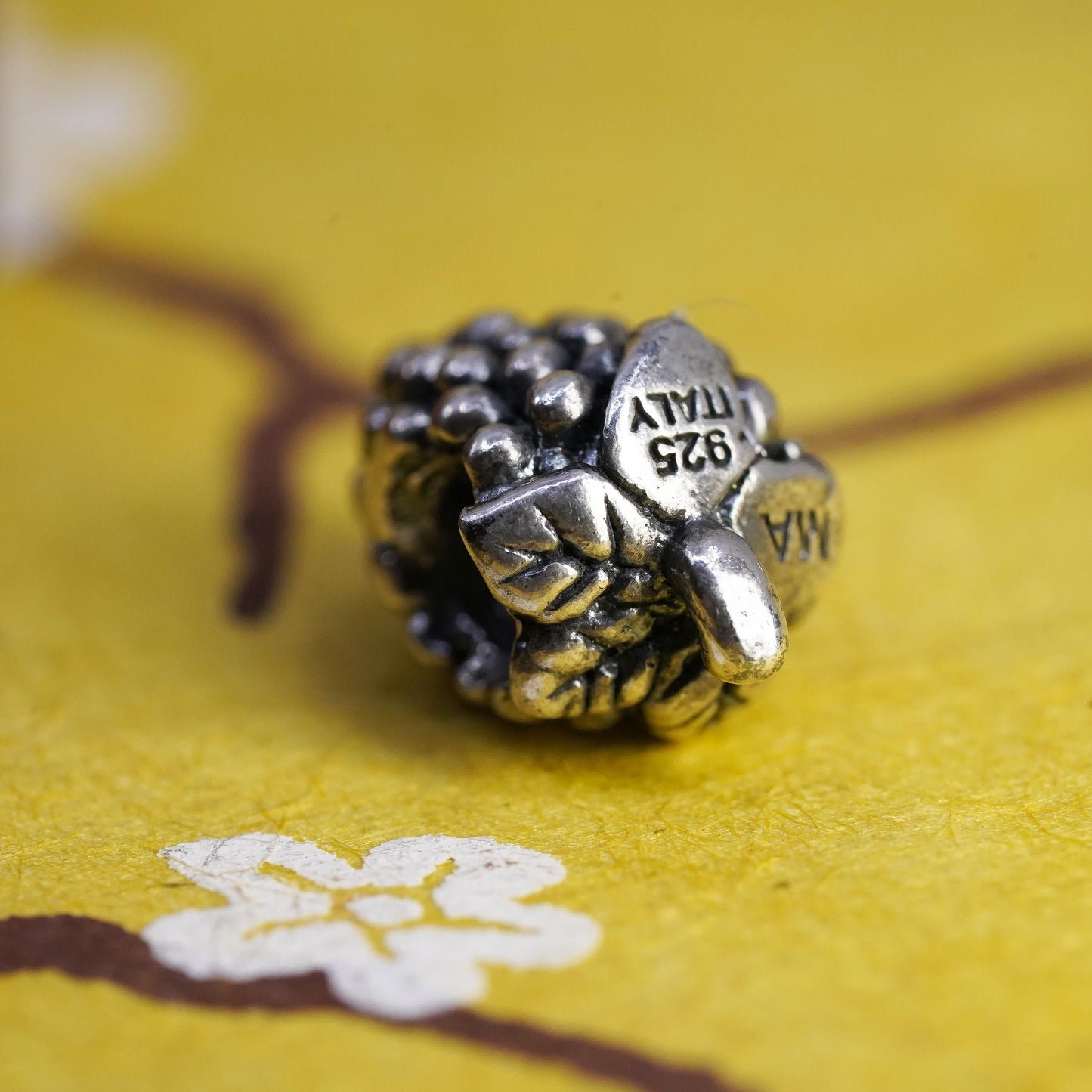 VTG MA Michael Anthony Italian 925 Sterling Silver handmade strawberry charm