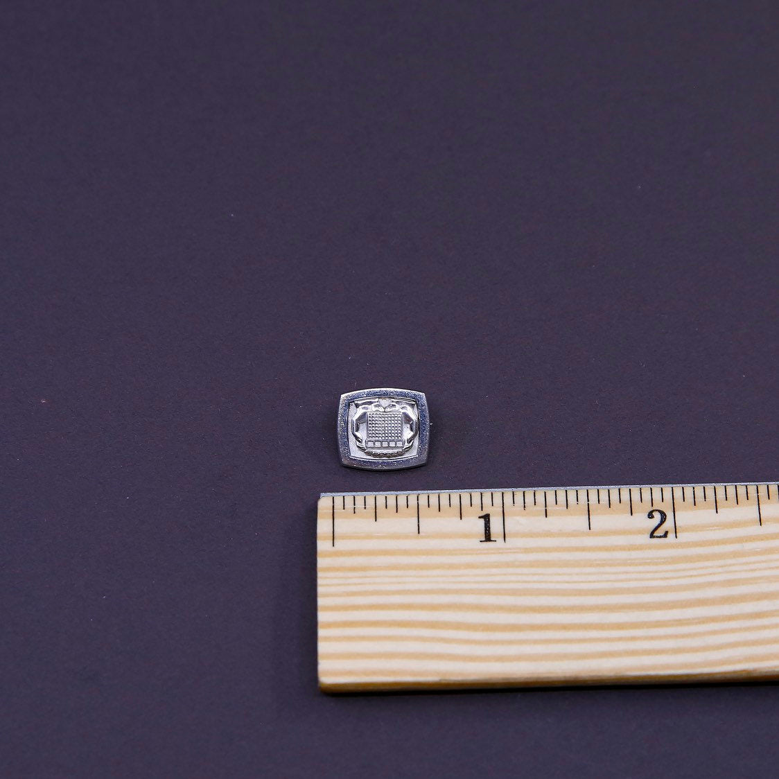 Vintage handmade sterling silver brooch pin