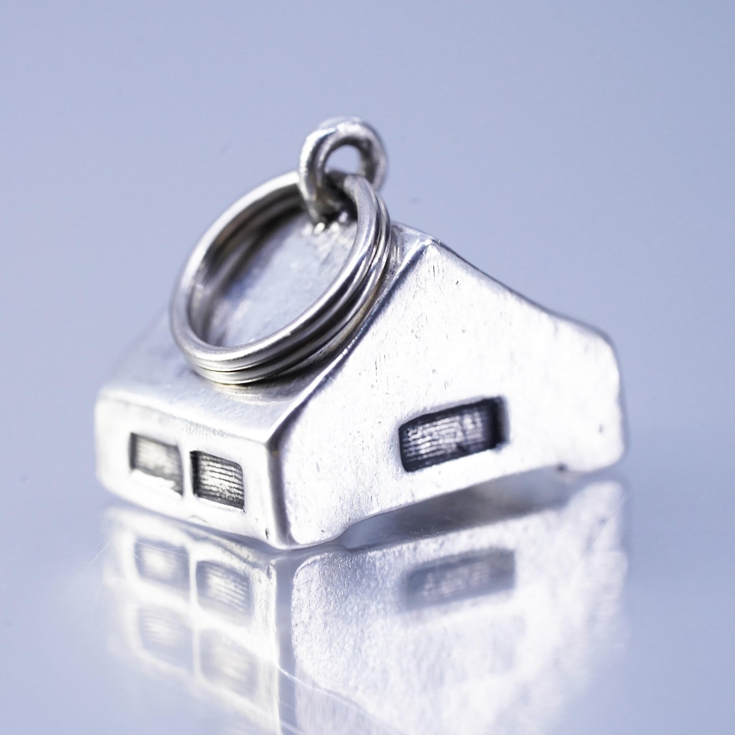 Vintage Sterling 925 silver camping tent charm pendant