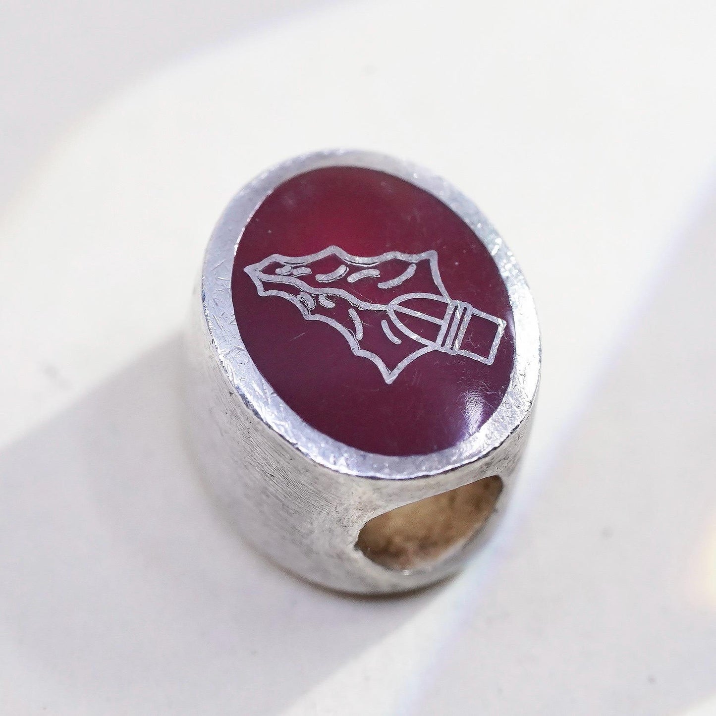 Sterling Silver University of South Carolina Gamecocks, USC Enamel 925 Charm