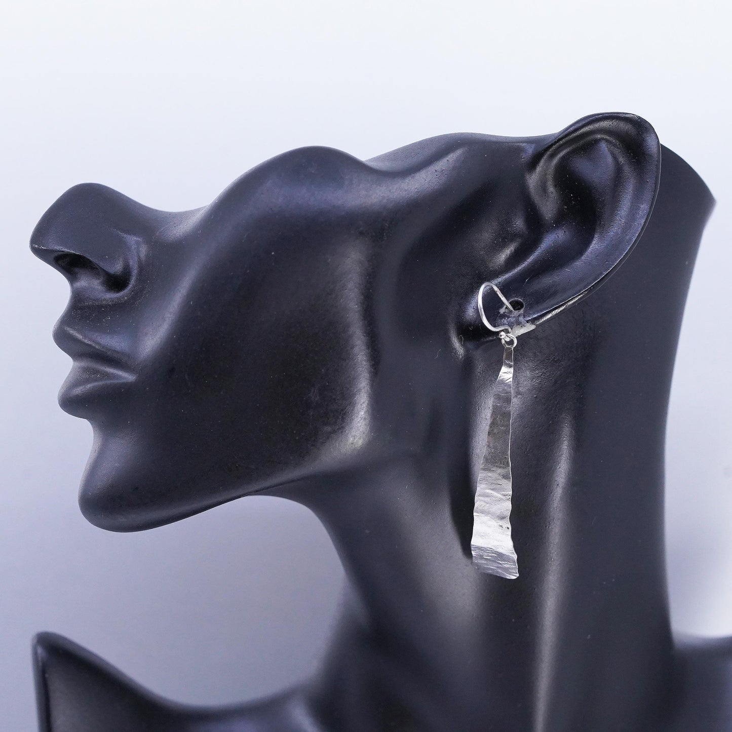 Silpada 925 Sterling Silver Winding River Textured Earrings W3141 Easy to wear