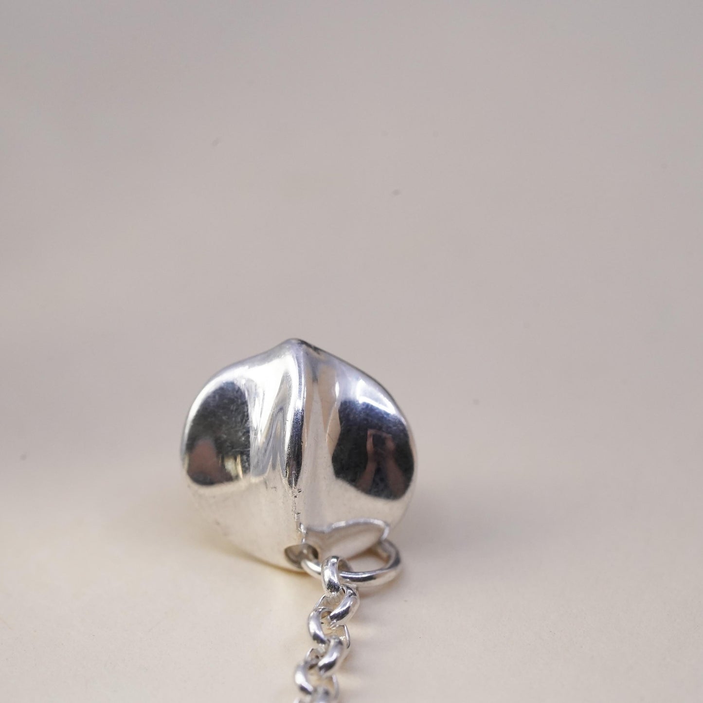 Robert Lee Morris Sterling 925 Silver RLM STUDIO Shiny drop ball single earring
