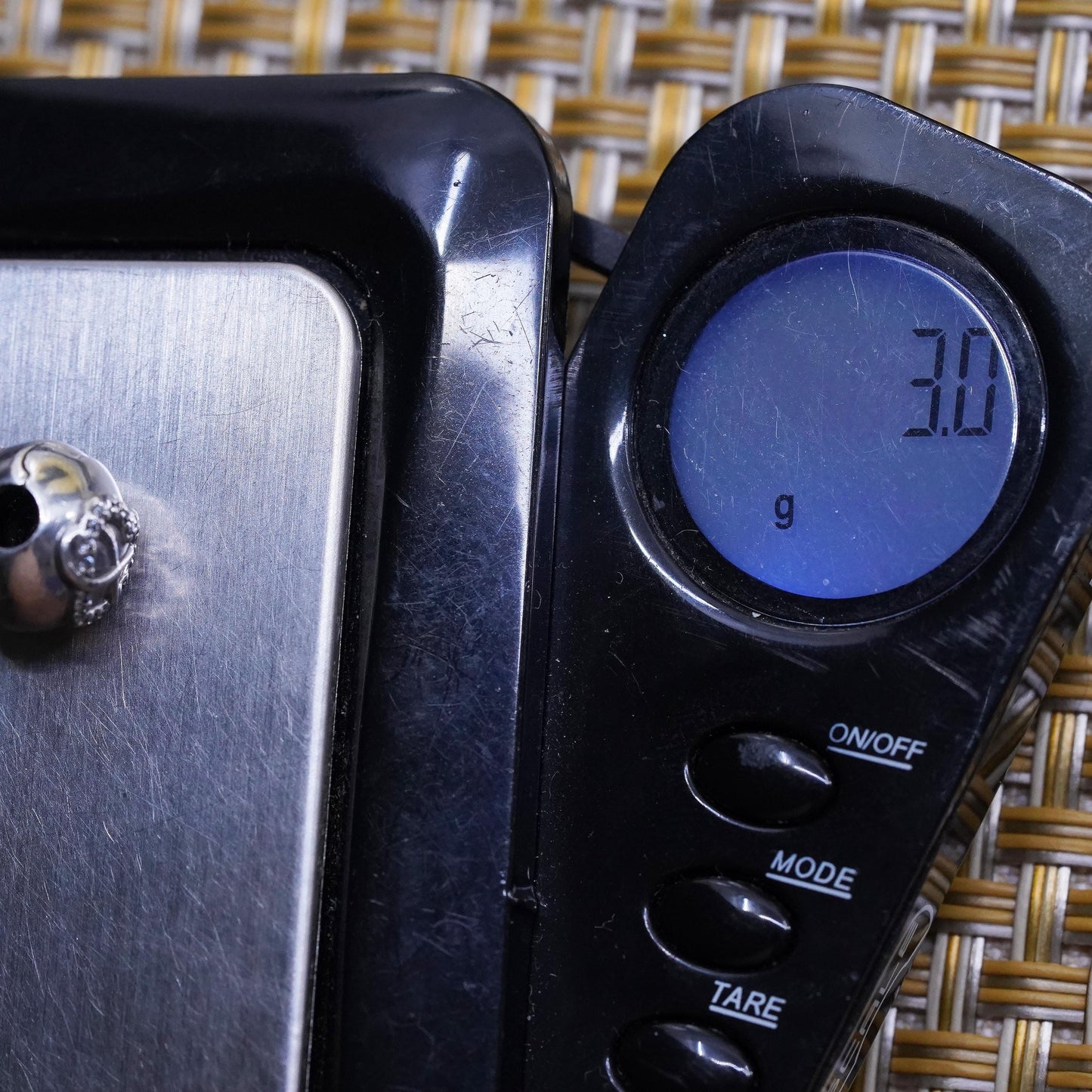 Vintage ALE Sterling silver handmade pendant, 925 heart bead charm