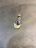 Vintage Sterling Silver Handmade Pendant, Solid 925 Silver Baseball Cap