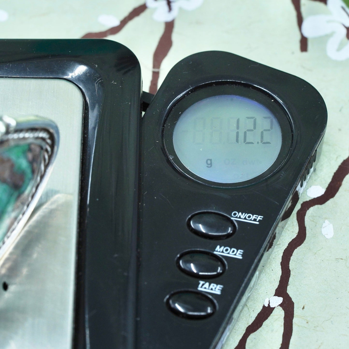 Size 8.75, Native American sterling silver ring, handmade 925 ring turquoise