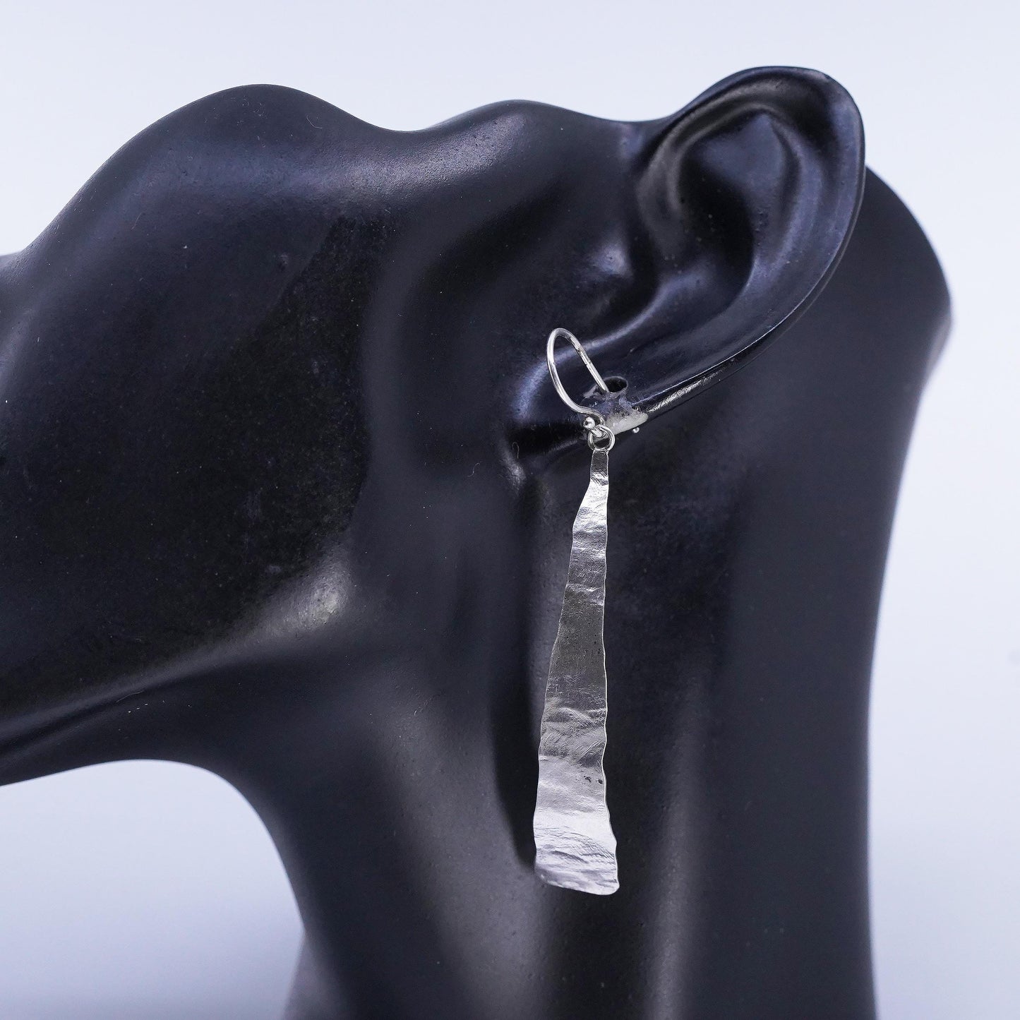 Silpada 925 Sterling Silver Winding River Textured Earrings W3141 Easy to wear