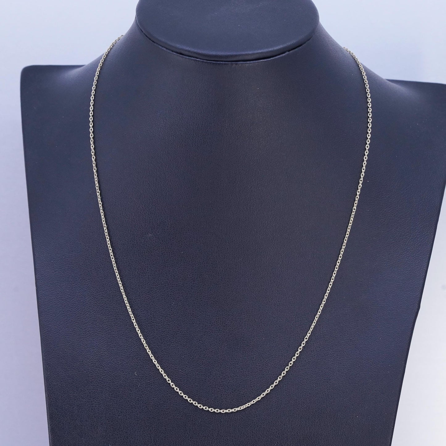 18+2" vermeil gold plated Sterling 925 silver circle necklace with heart charm