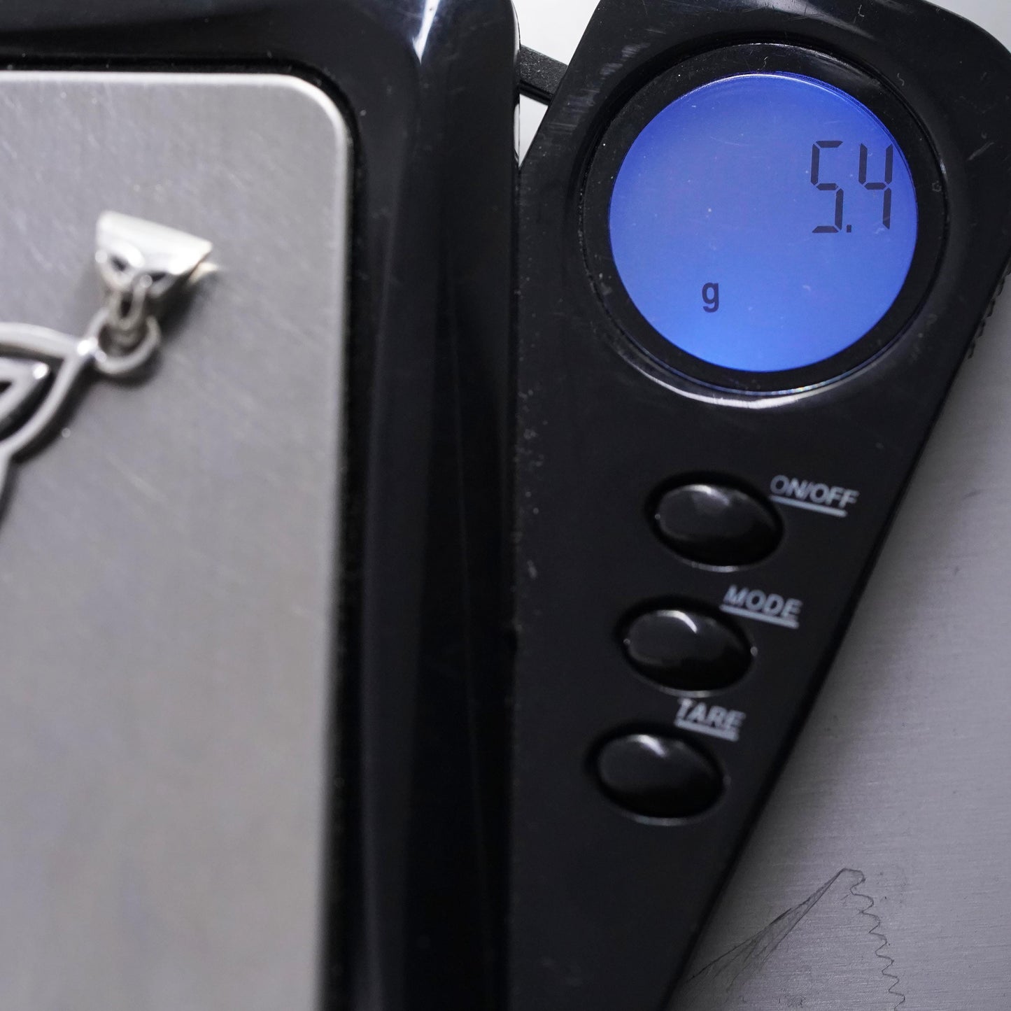 Irish Sterling silver handmade pendant, 925 Celtic knot diamond shaped charm