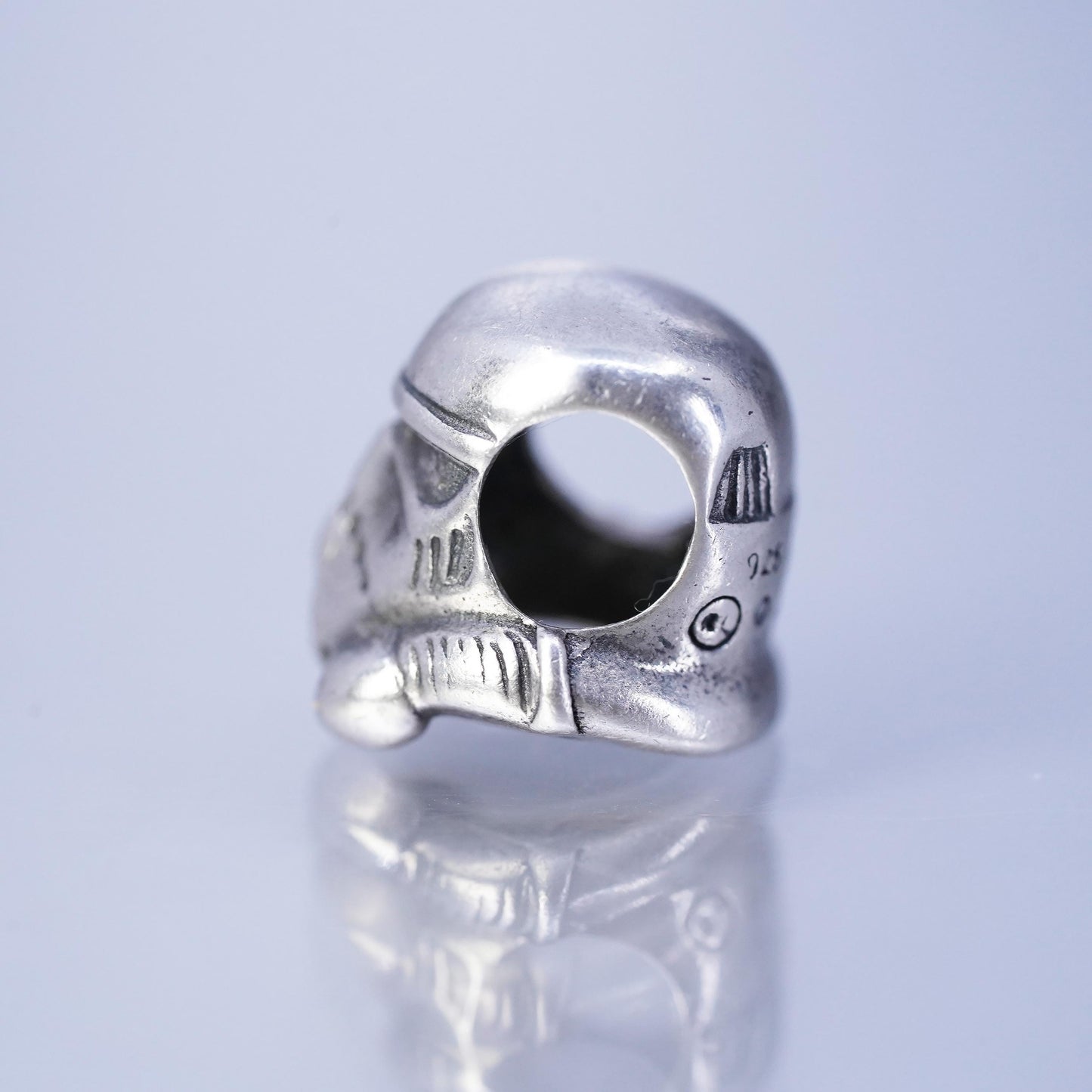 sterling silver 925 Star Wars The Black Series Imperial Stormtrooper Helmet