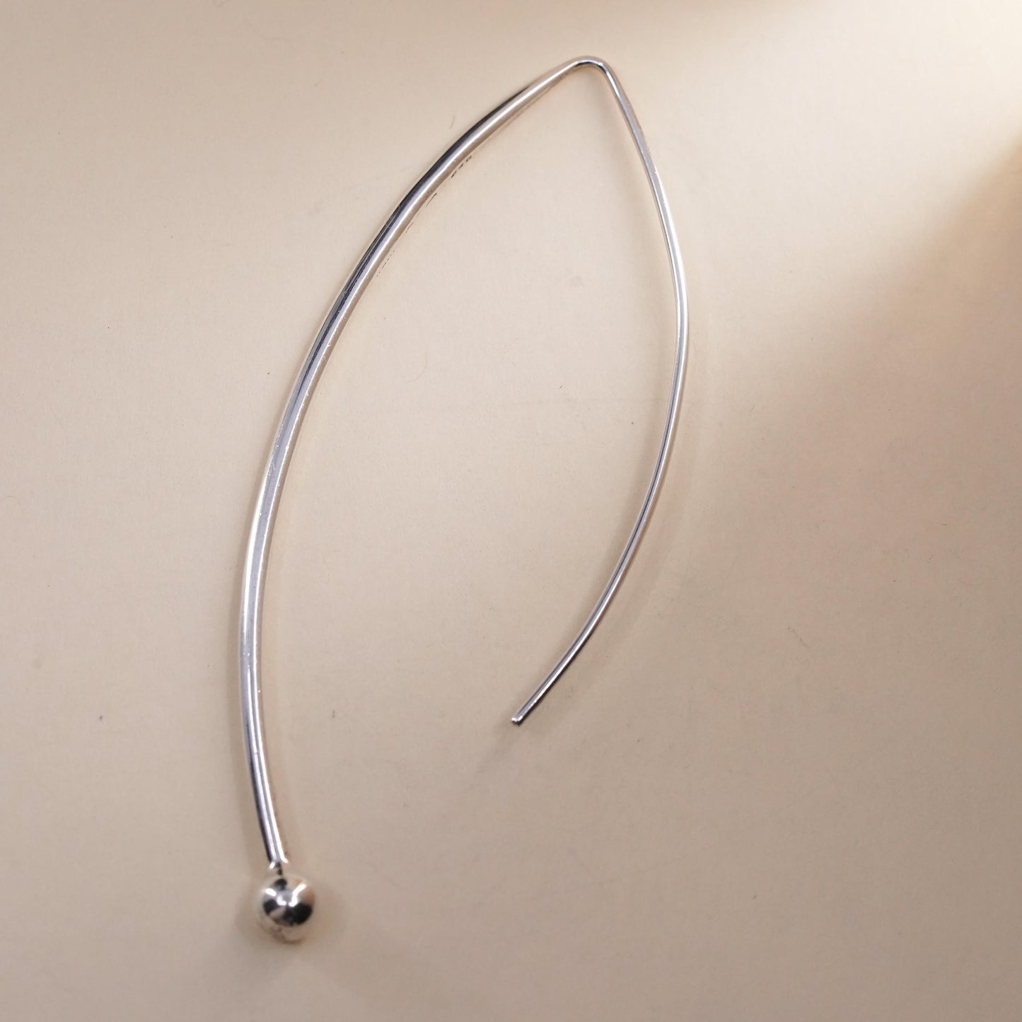 Silpada Sterling Silver 925 Wire Threader Balancing Act single 1 earring W1307