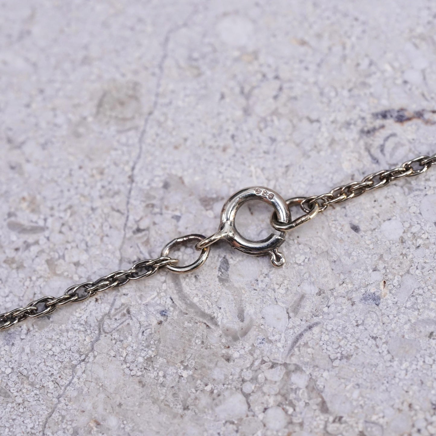 18", Stauer vermeil yellow gold Sterling 925 silver rope necklace ruby pendant