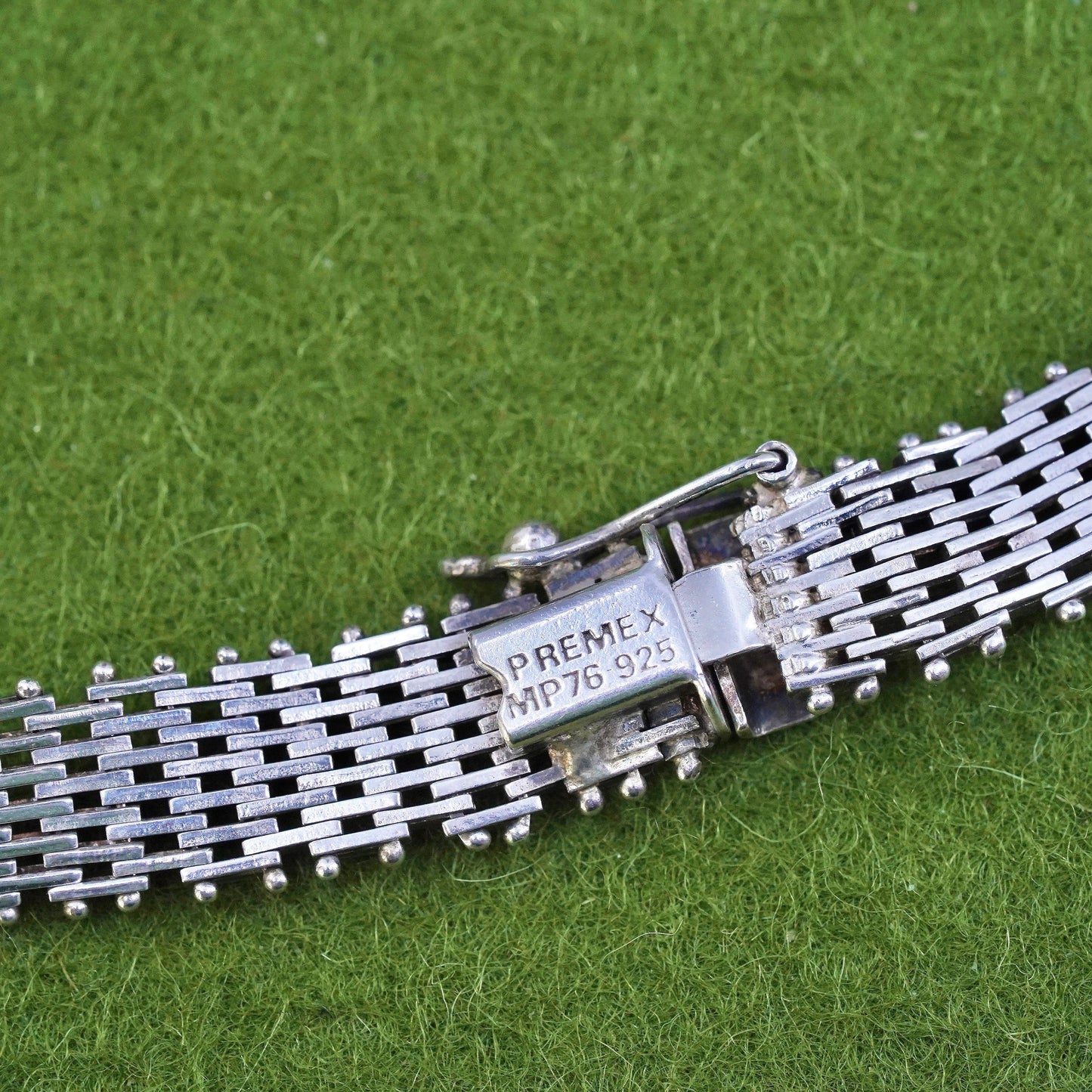 18", 10mm, Vintage sterling silver Riccio link chain, 925 necklace