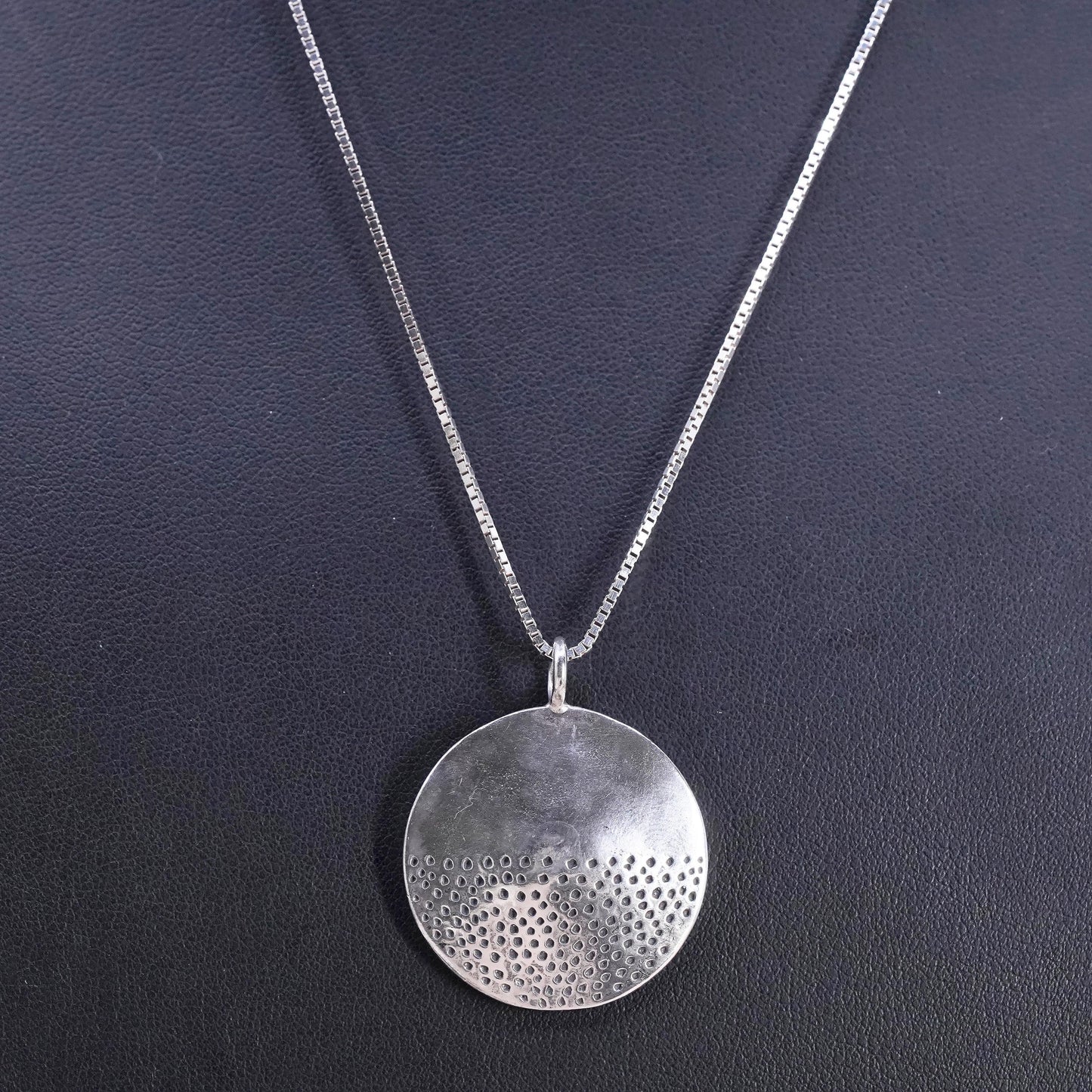 American Eagle US half dollar Coin pendant, Sterling 925 silver necklace