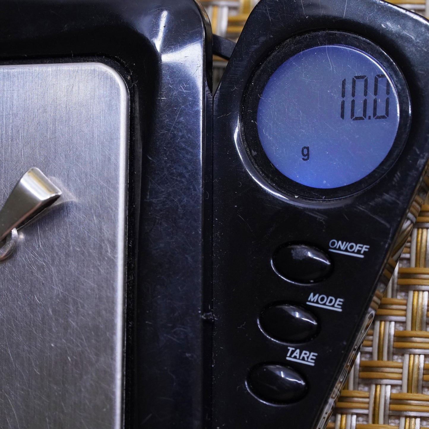 Vintage Mexican Sterling 925 silver charm pendant with denim lapis lazuli beads