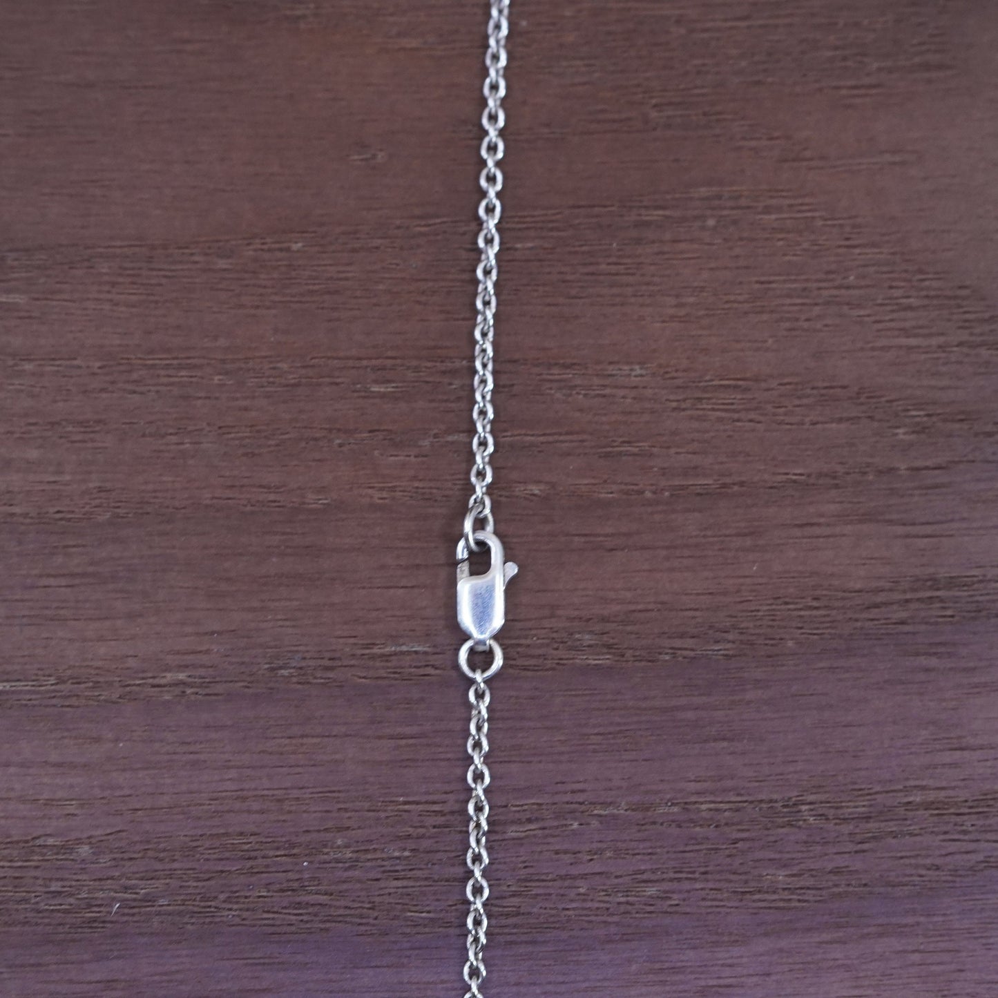 16”, Judith Jack Sterling silver necklace, 925 chain circle pendant marcasite