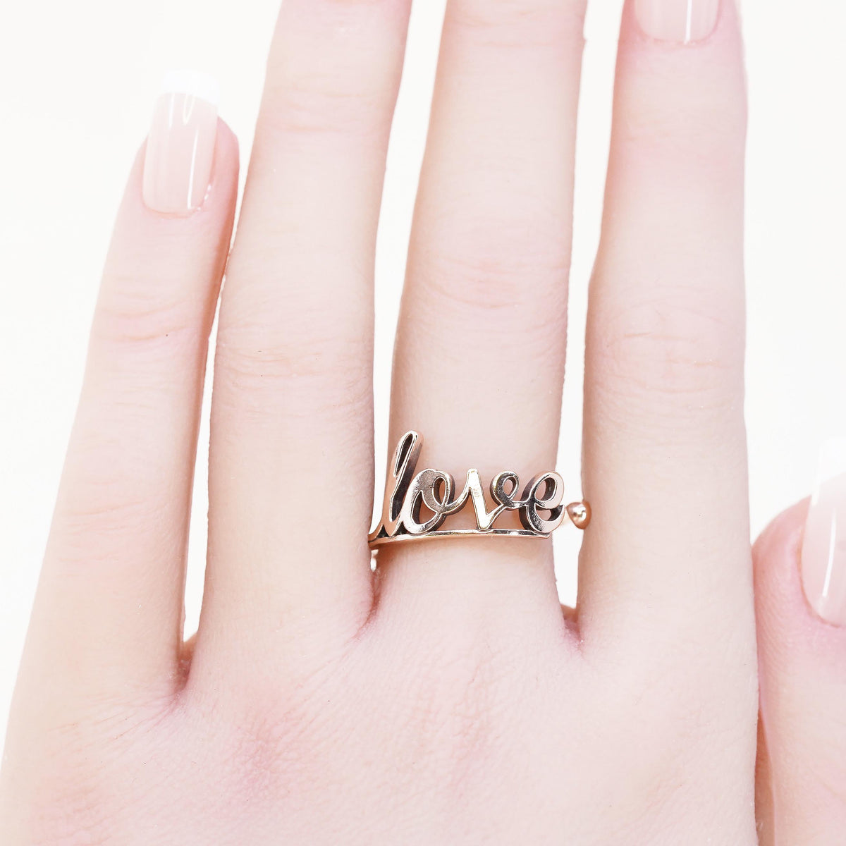 Size adjustable, Alex N Ani gold Sterling Silver 925 Love wrap Ring, Wrap Band