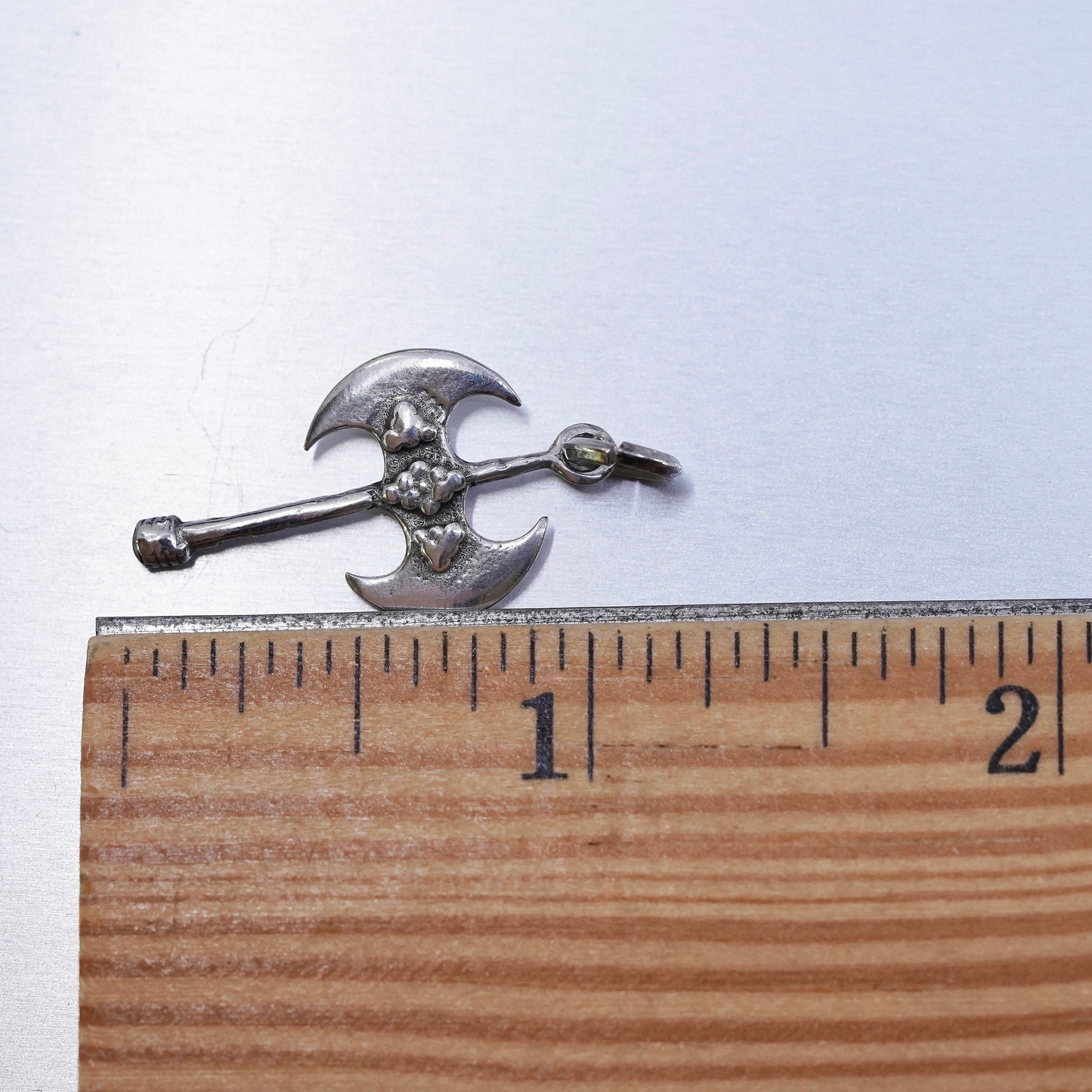 Vintage Sterling silver handmade 925 axe charm