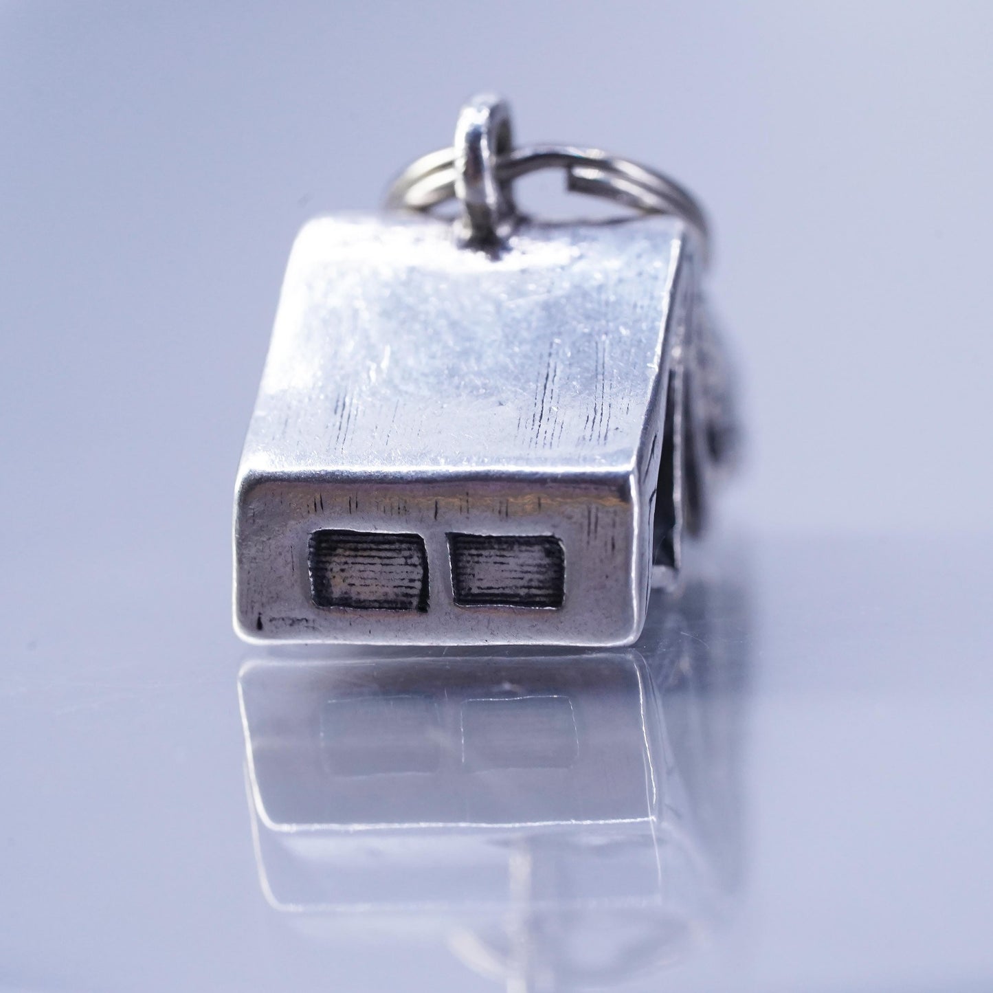 Vintage Sterling 925 silver camping tent charm pendant