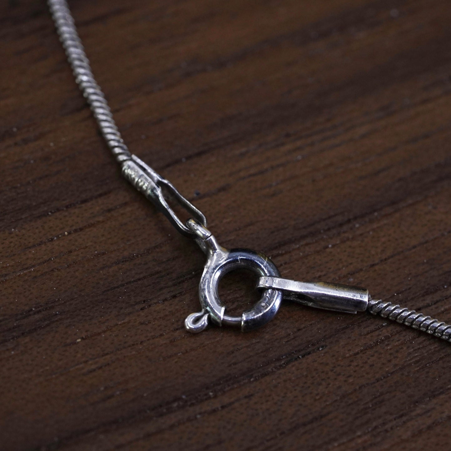 23”, Necklace, Sterling 925 Silver Multi snake Chain Necklace nugget pendants
