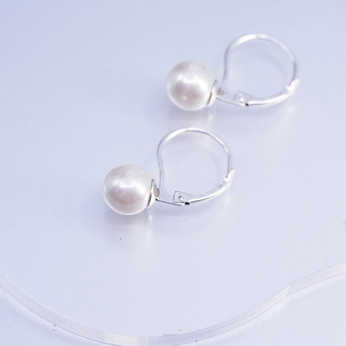 vintage Sterling silver 925 handmade earrings