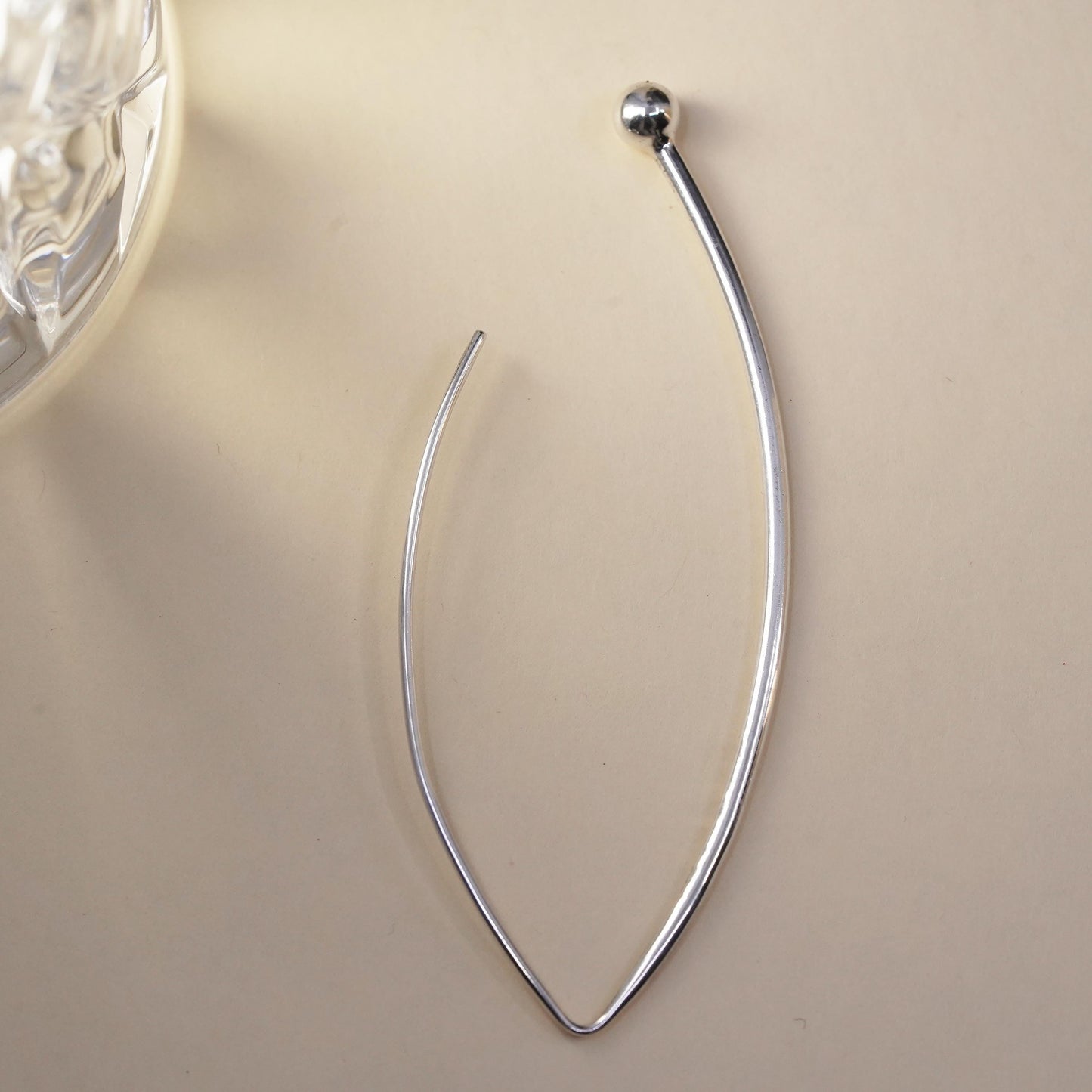 Silpada Sterling Silver 925 Wire Threader Balancing Act single 1 earring W1307