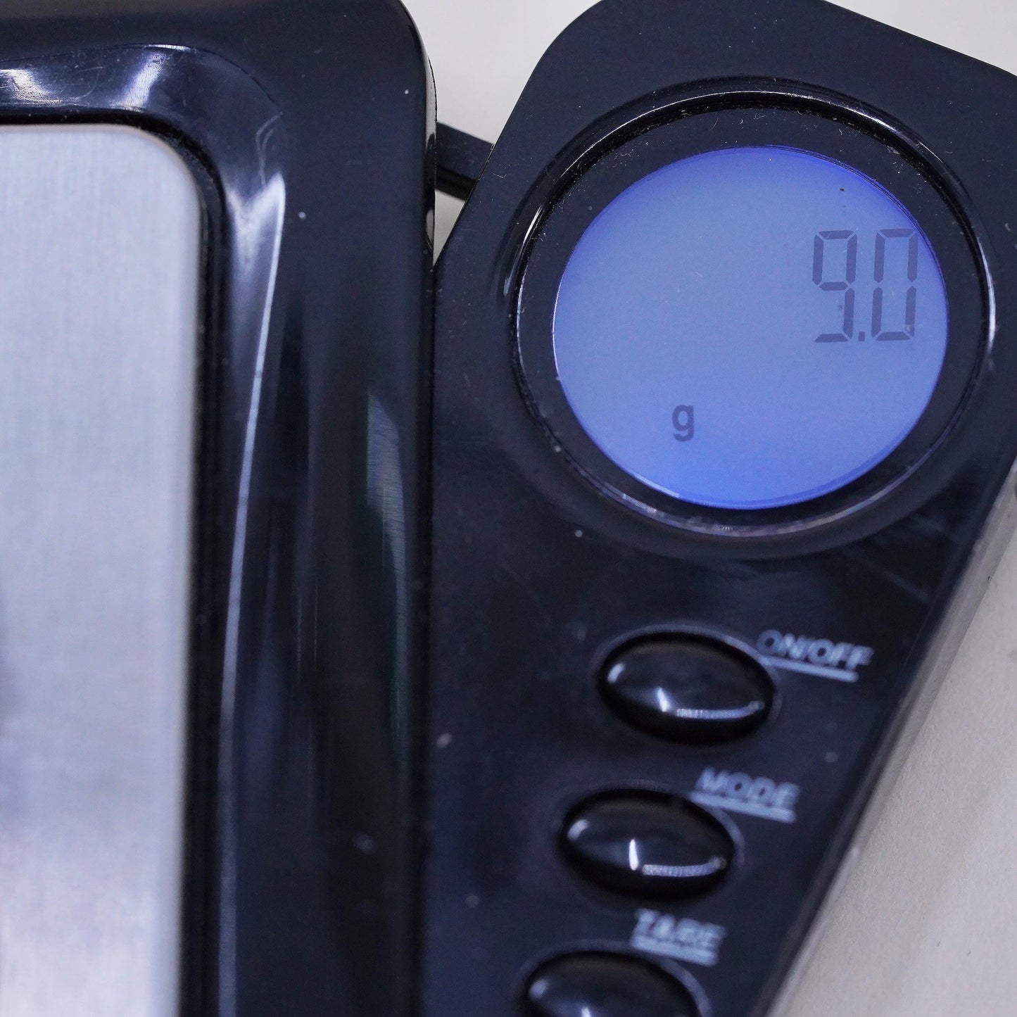 1.75", Vintage Huge 925 sterling silver loop earrings, flatten textured hoops