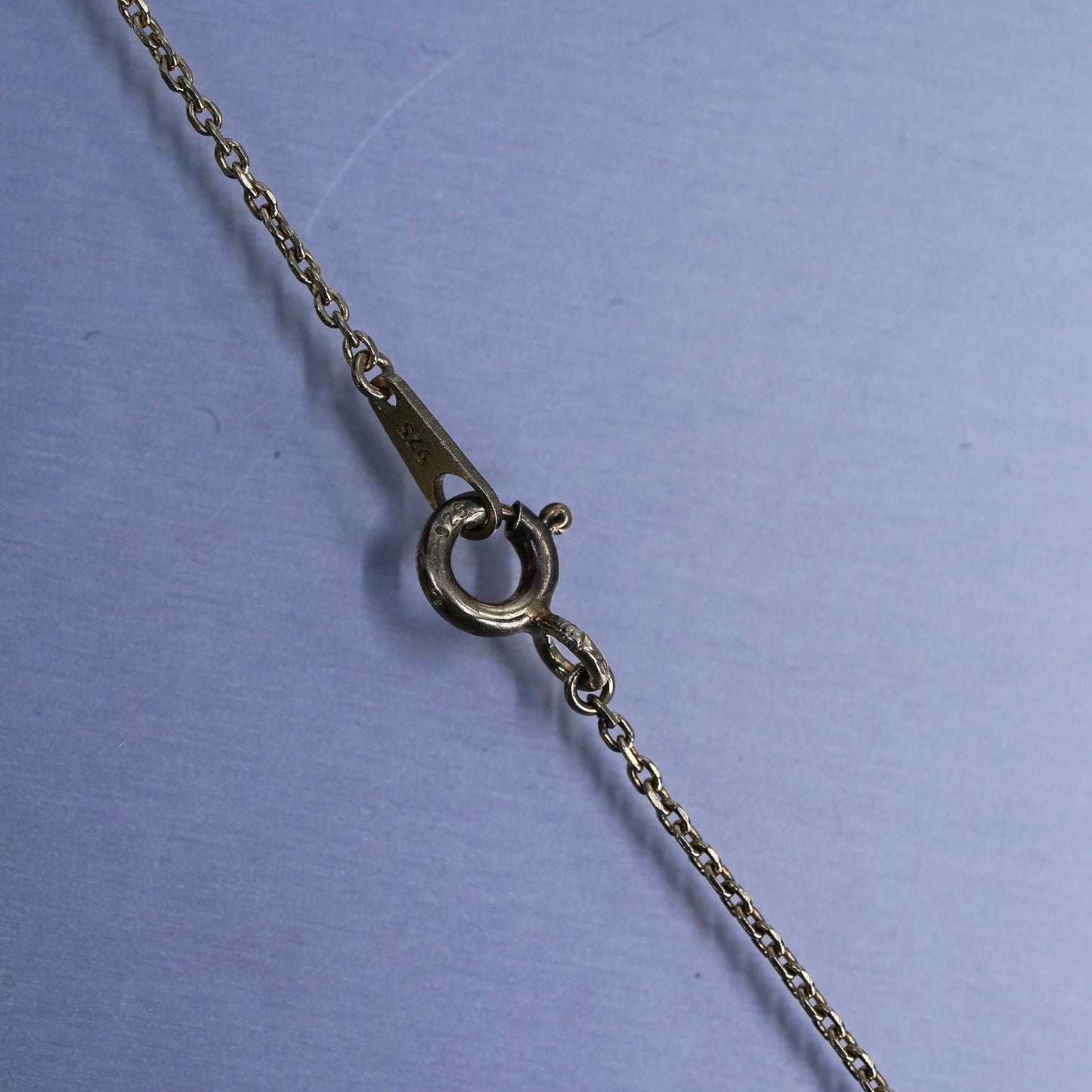 16”, vermeil gold over Sterling 925 silver circle necklace “Isabella” pendant
