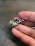 Vintage Sterling Silver Handmade Pendant, Solid 925 Silver Baseball Cap