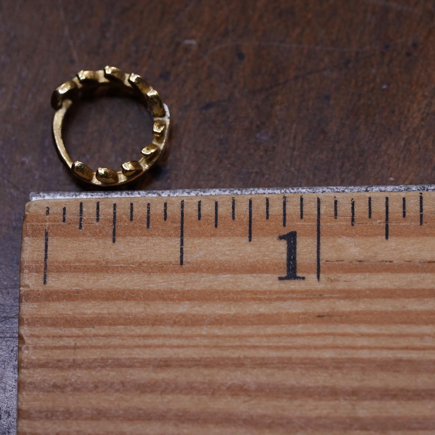 10mm, vermeil gold over sterling silver single earring, 925 twisted huggie hoop