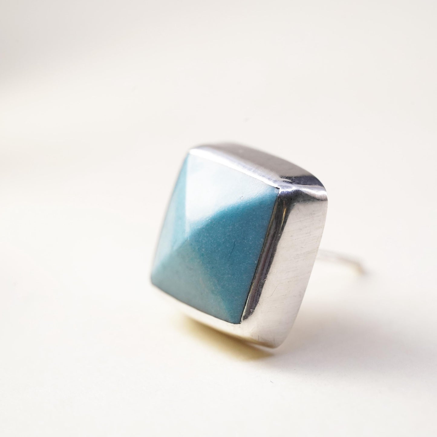 southwestern Mexican Sterling 925 silver stud with turquoise, single earring