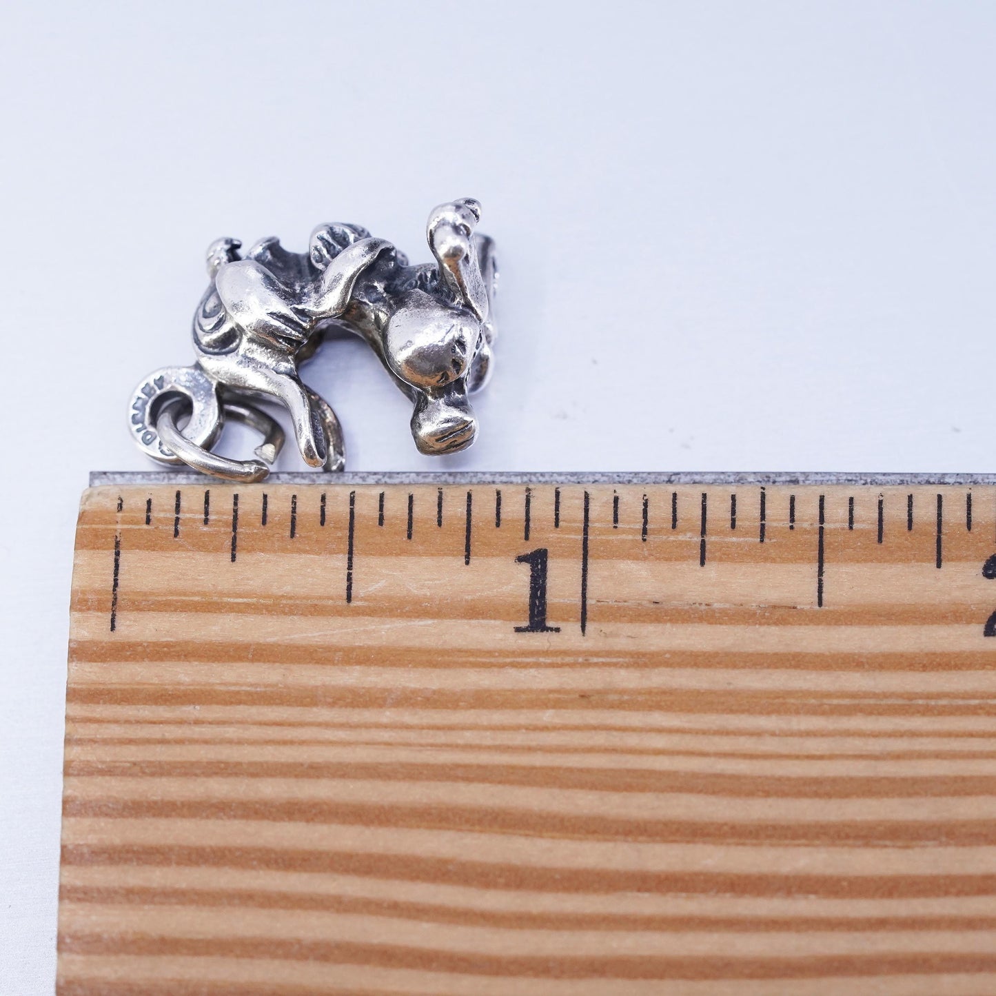 Jaq Disney Limited Edition Sterling Silver 925 Charm Pendant 3D bunny Thumper