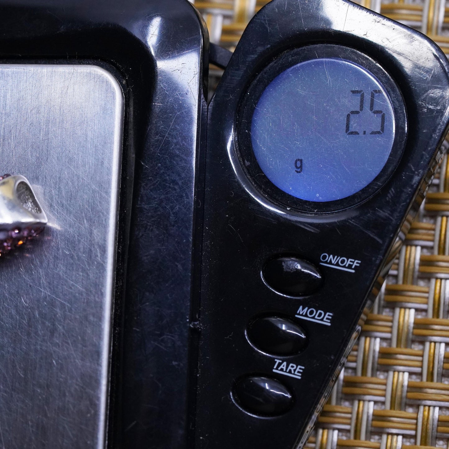 Italian IBB Sterling 925 silver handmade heart bead charm with pink cz