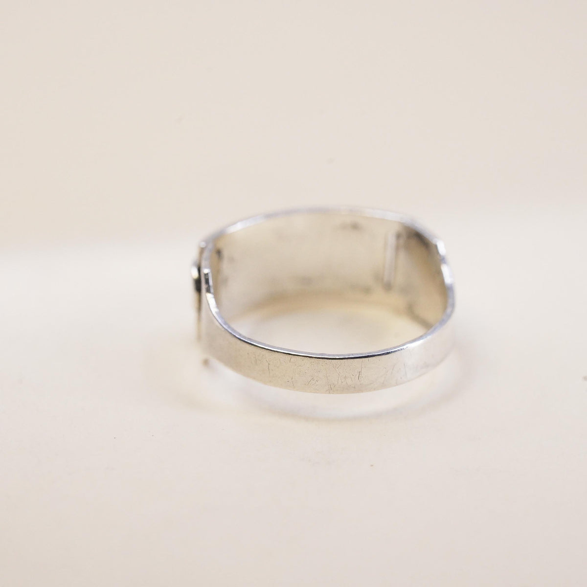 Size 4, Sterling Silver 925 Earl Name Ring, Signet Ring, Personalized Name Band