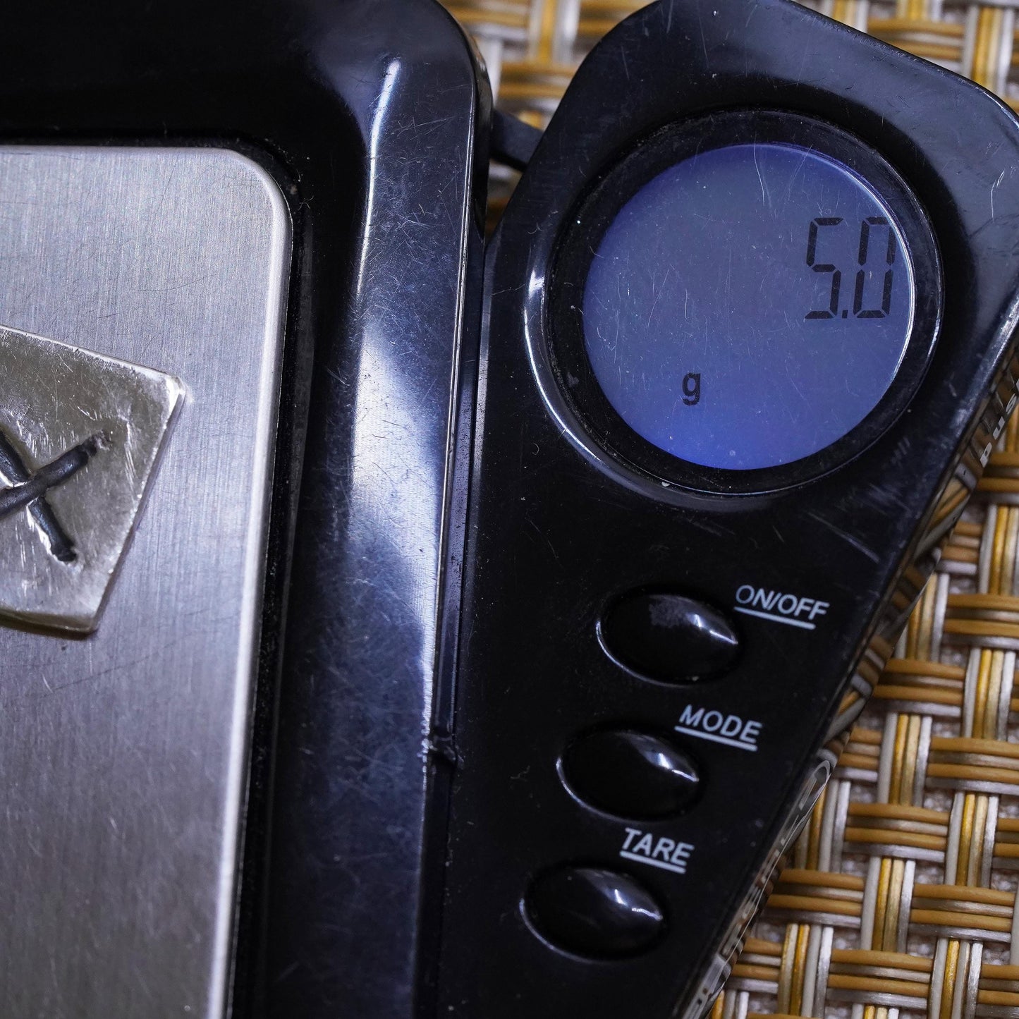 Vintage Sterling silver handmade DNA tag charm, 925 pendant