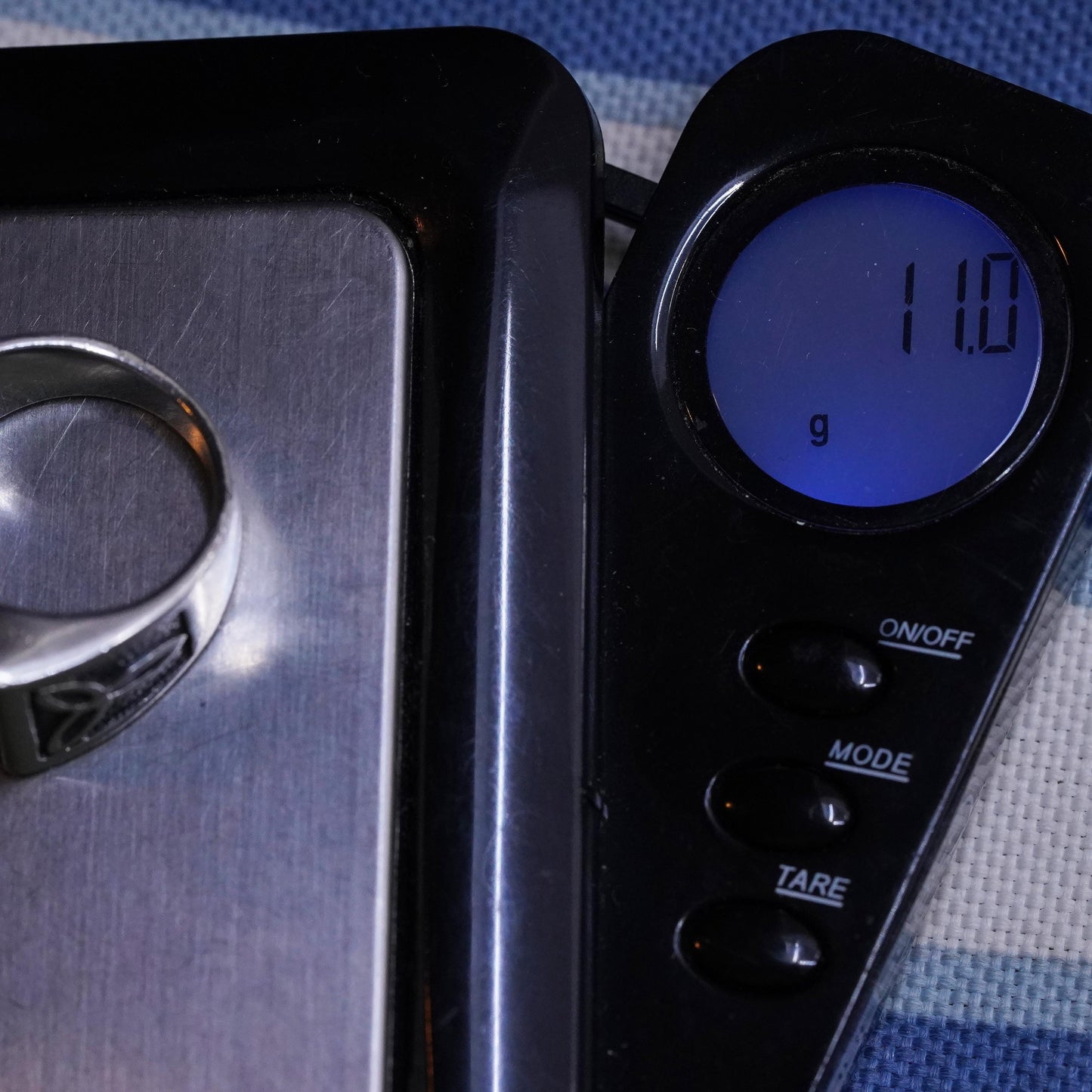 Size 6.5, VTG sterling silver handmade wired ring, 925 irish entwined knot band