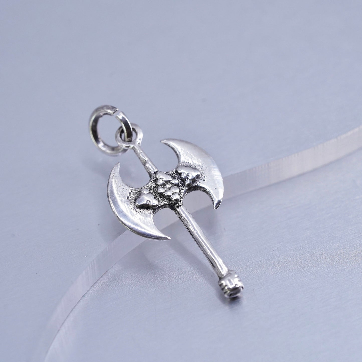Vintage Sterling silver handmade 925 axe charm