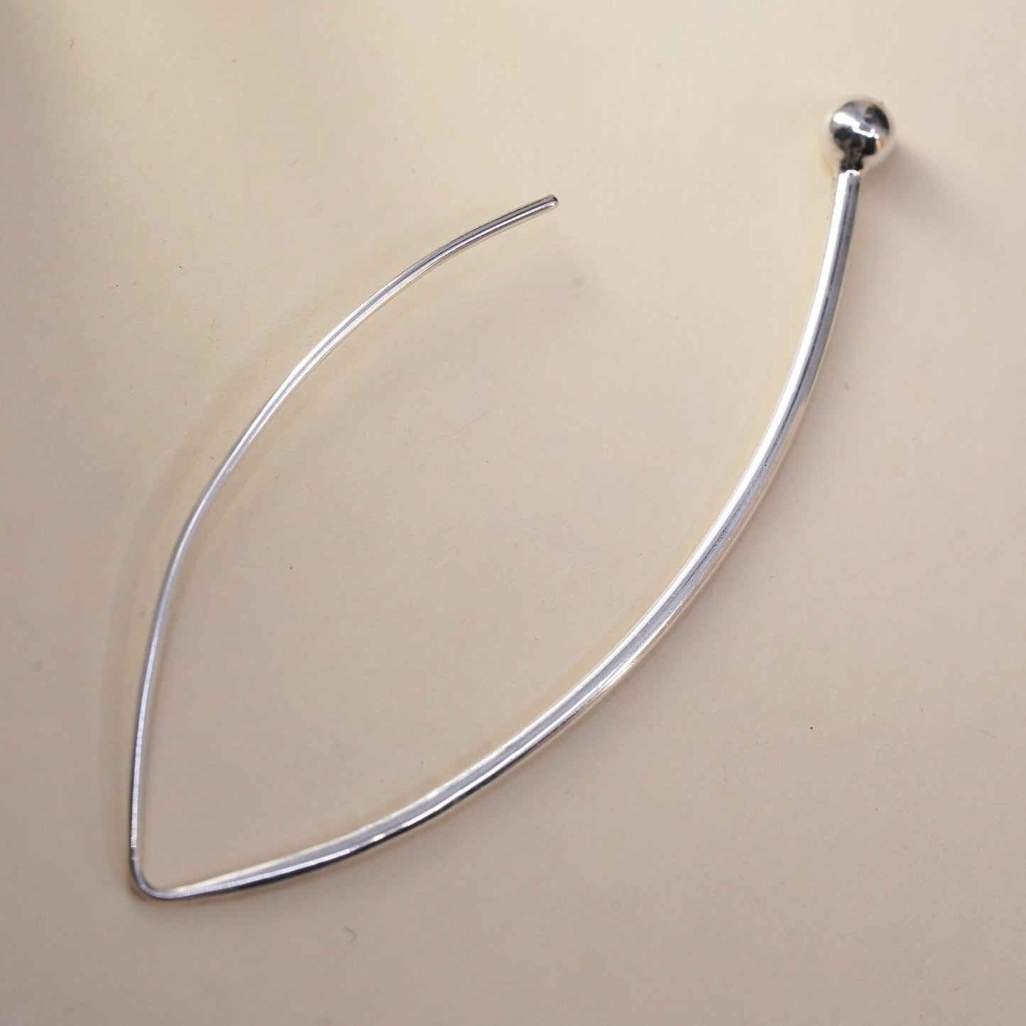 Silpada Sterling Silver 925 Wire Threader Balancing Act single 1 earring W1307