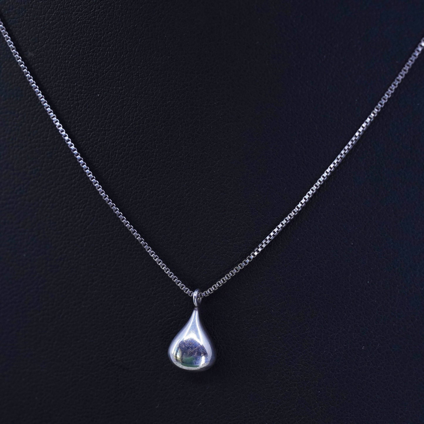 16”, Silpada Sterling Silver 925 Perfect Pair Teardrop Pendant Necklace N2716