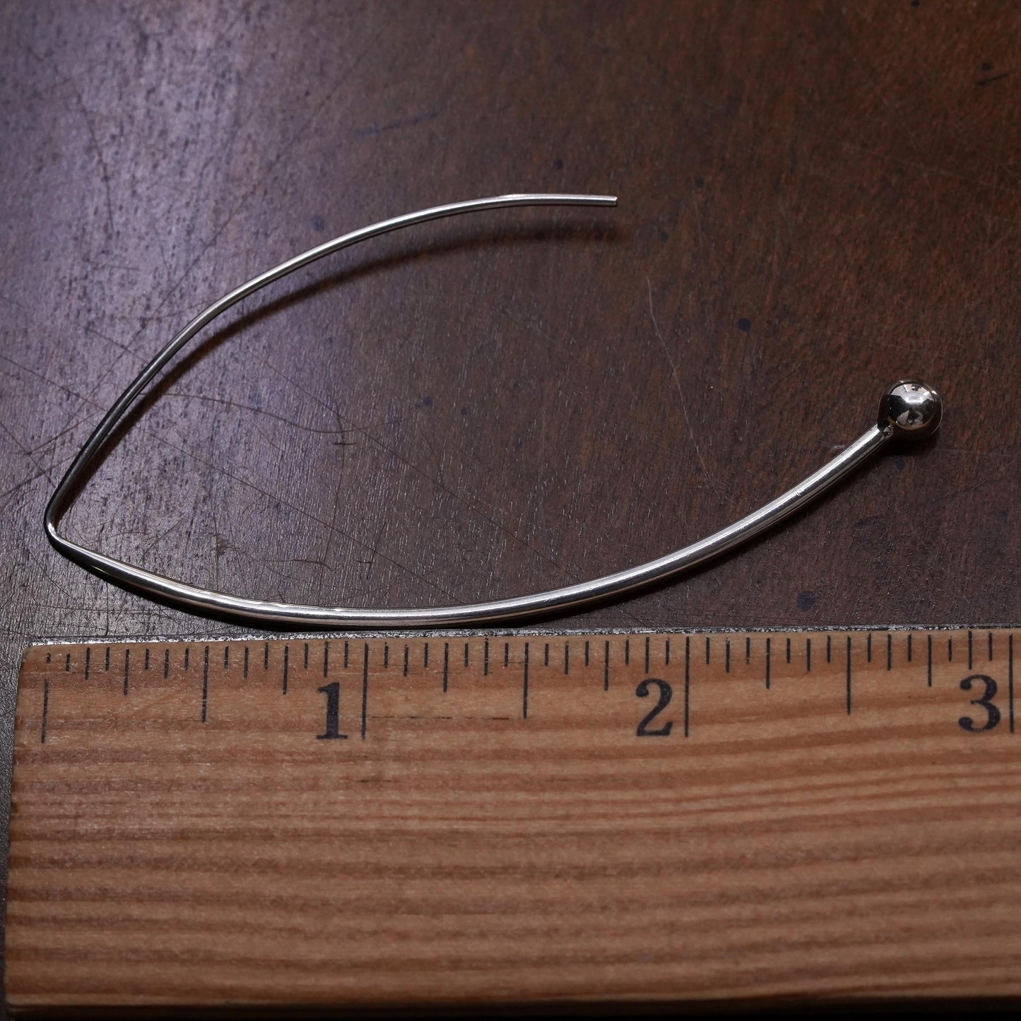 Silpada Sterling Silver 925 Wire Threader Balancing Act single 1 earring W1307