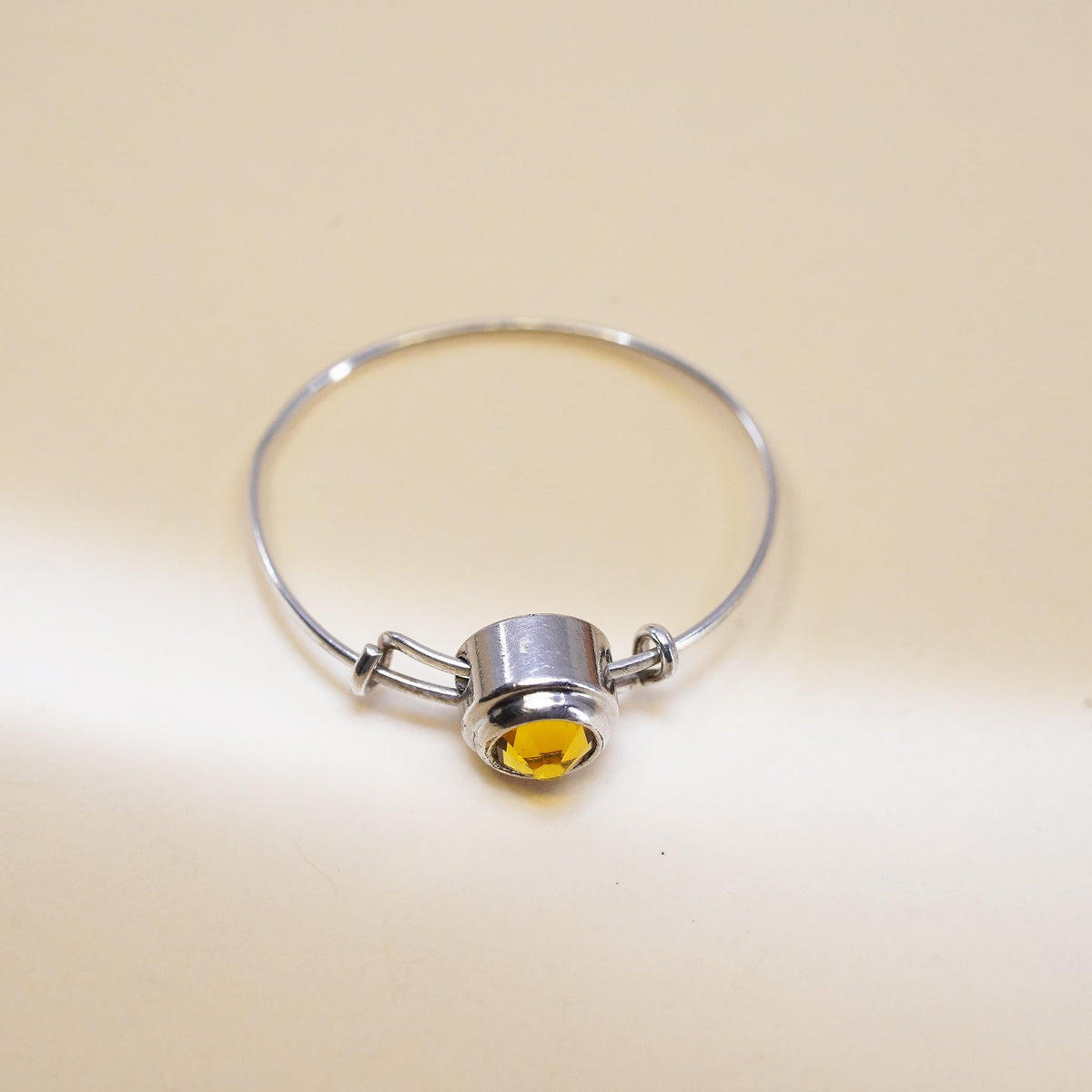 Size 8.25, VTG Alex N Ani Sterling Silver 925 wrap wired Ring, Adjustable Band